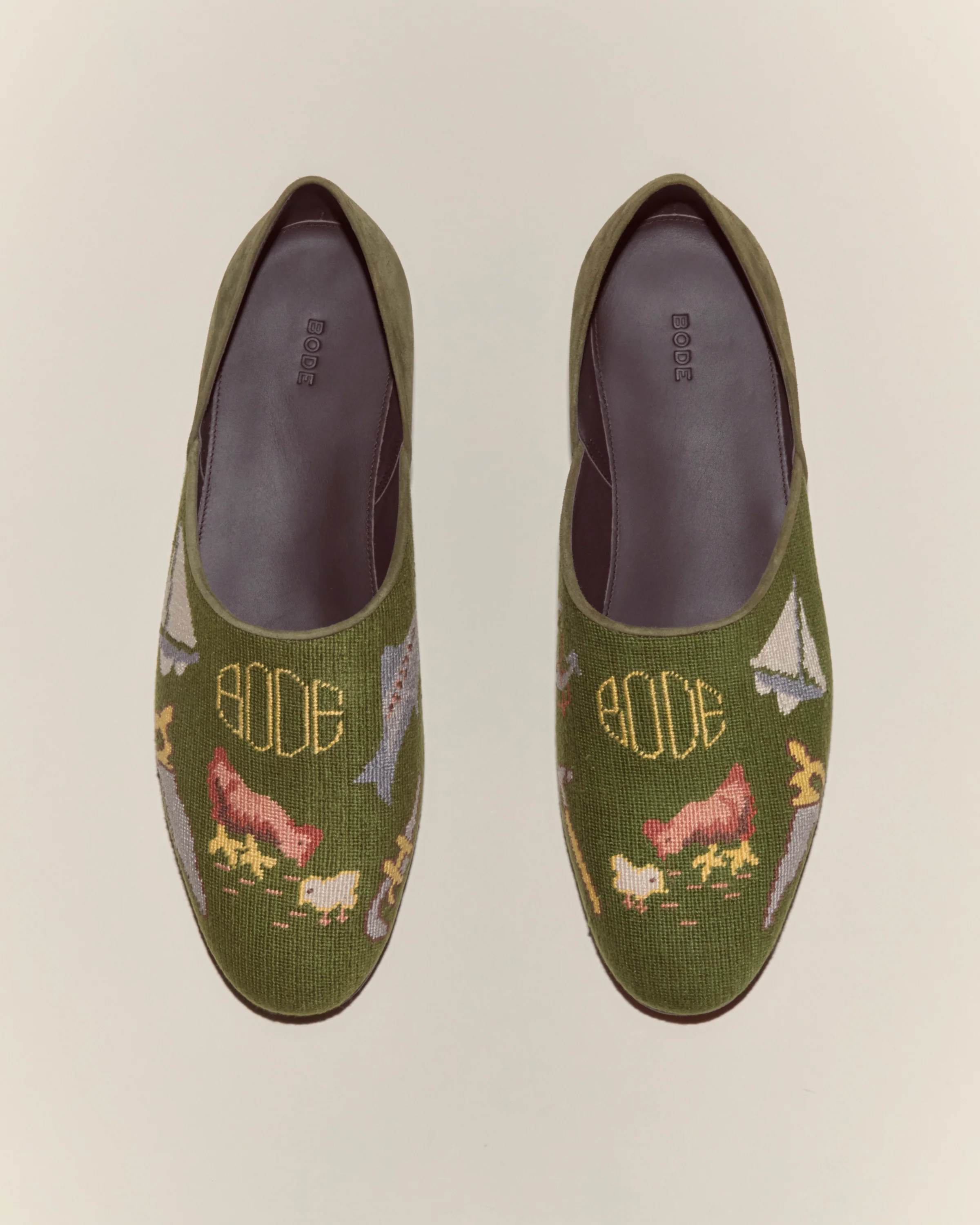 Needlepoint House Shoes - Image 5