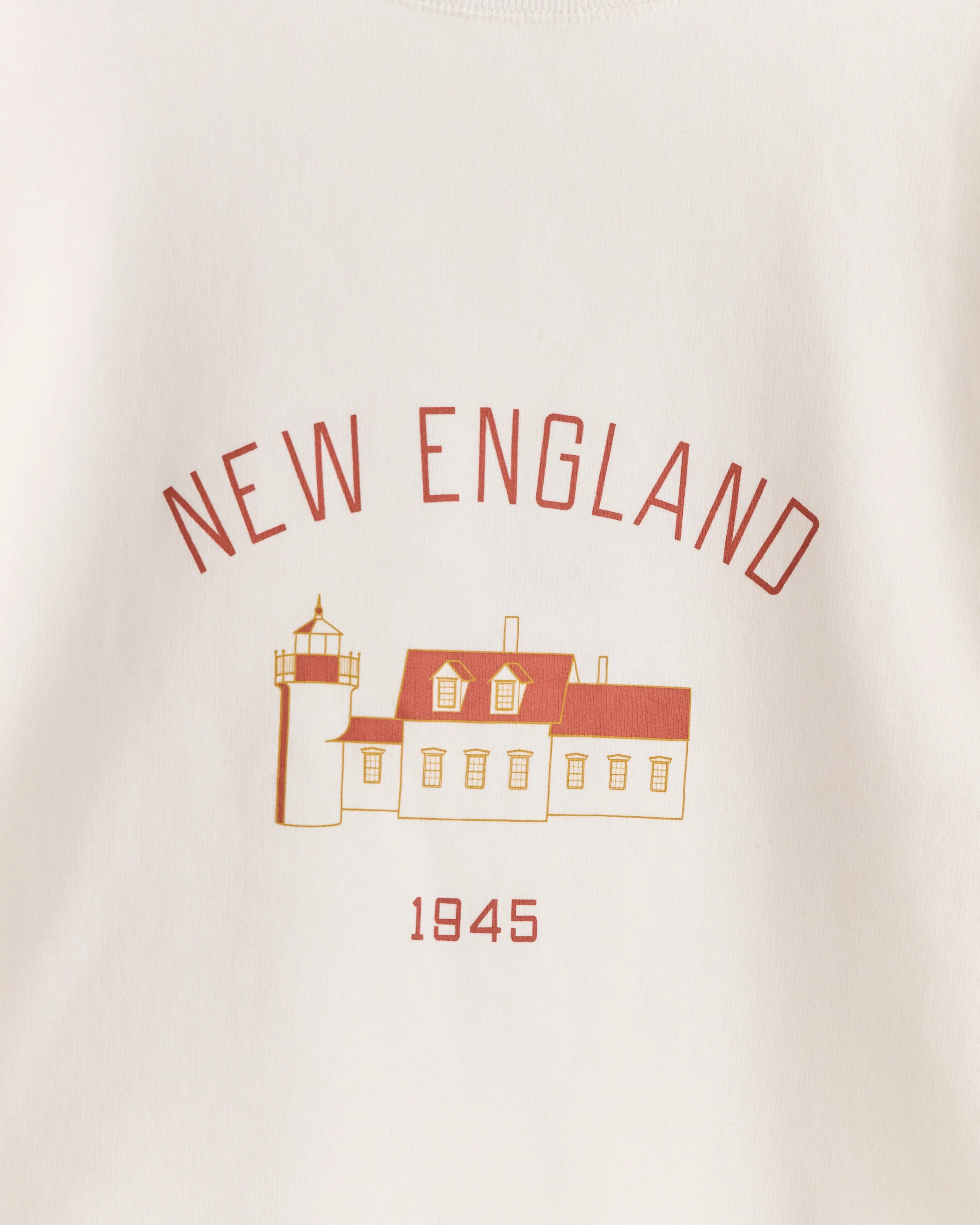 New England Crewneck - White - Image 2