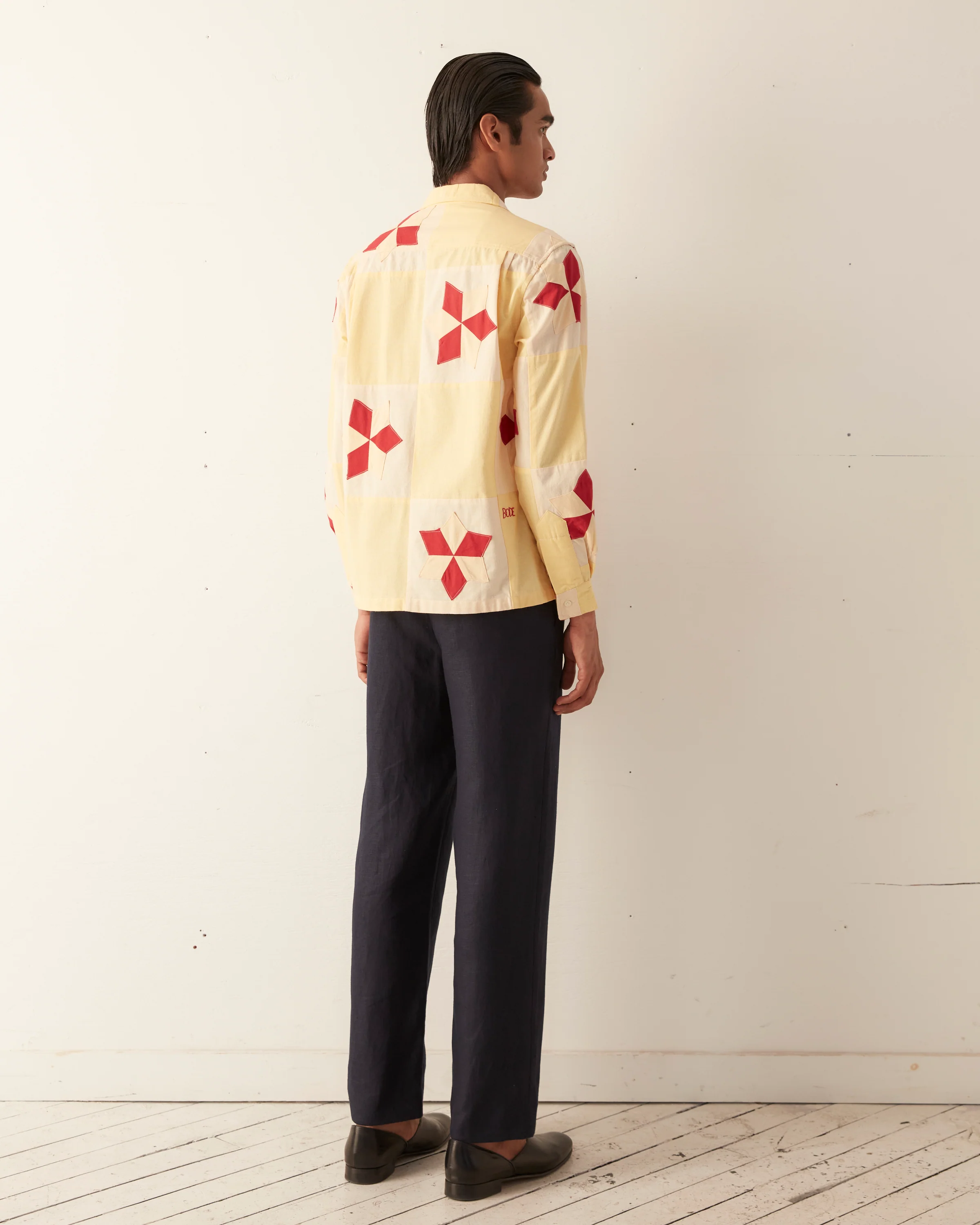 Novel Star Quilt Long Sleeve Shirt - Image 4