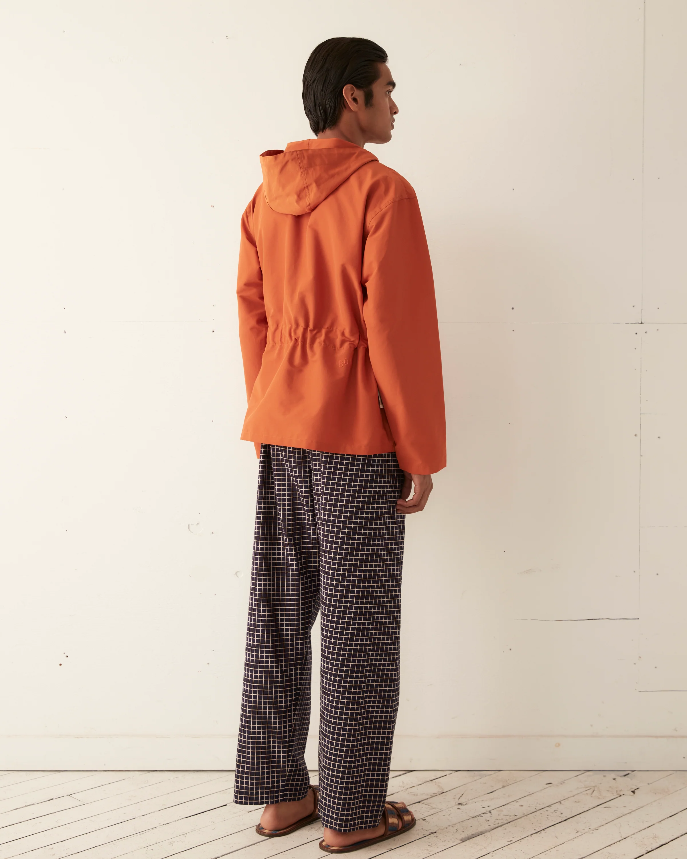 Nylon Tie Anorak - Spice - Image 4
