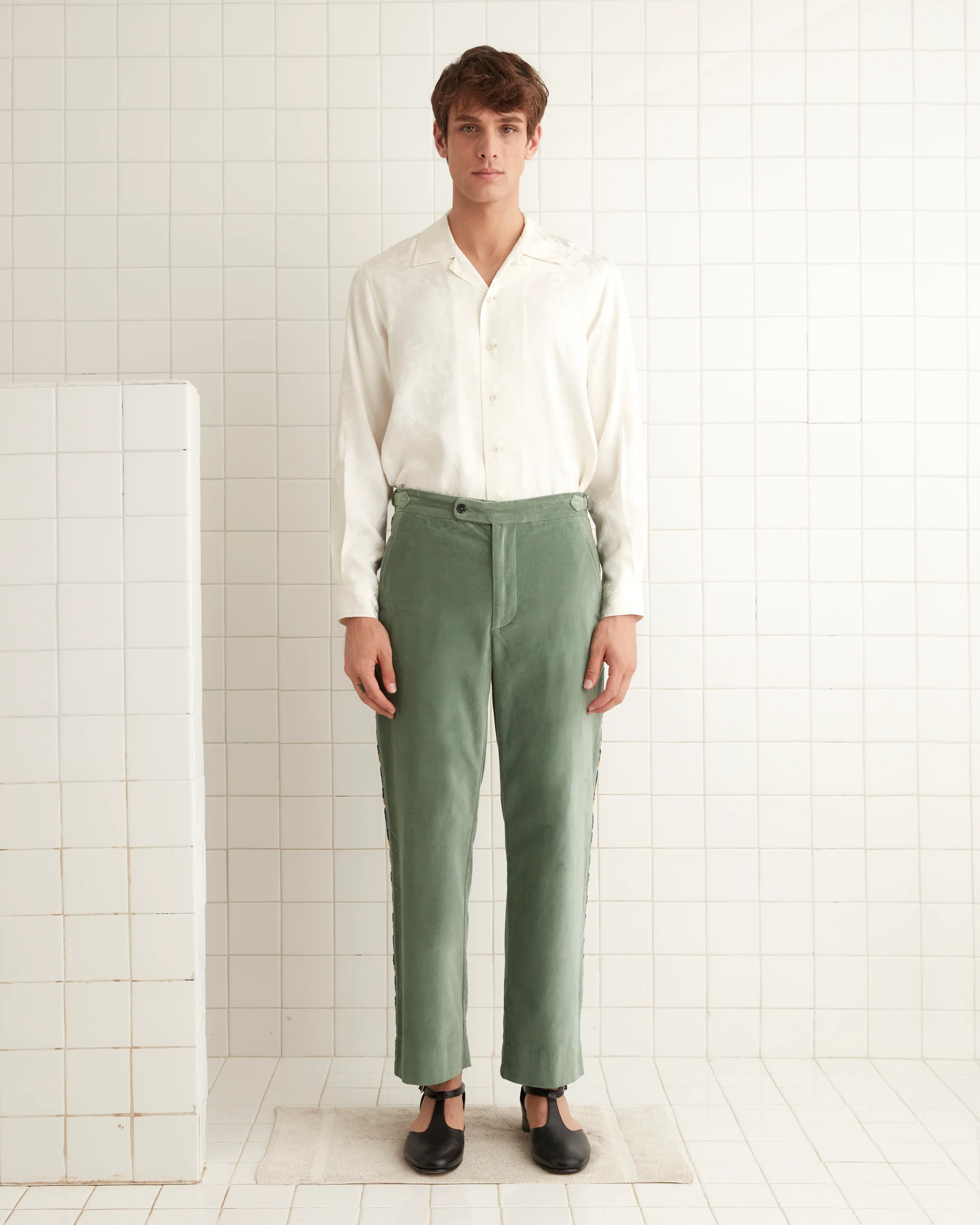 Oberon Floral Trousers - Image 2