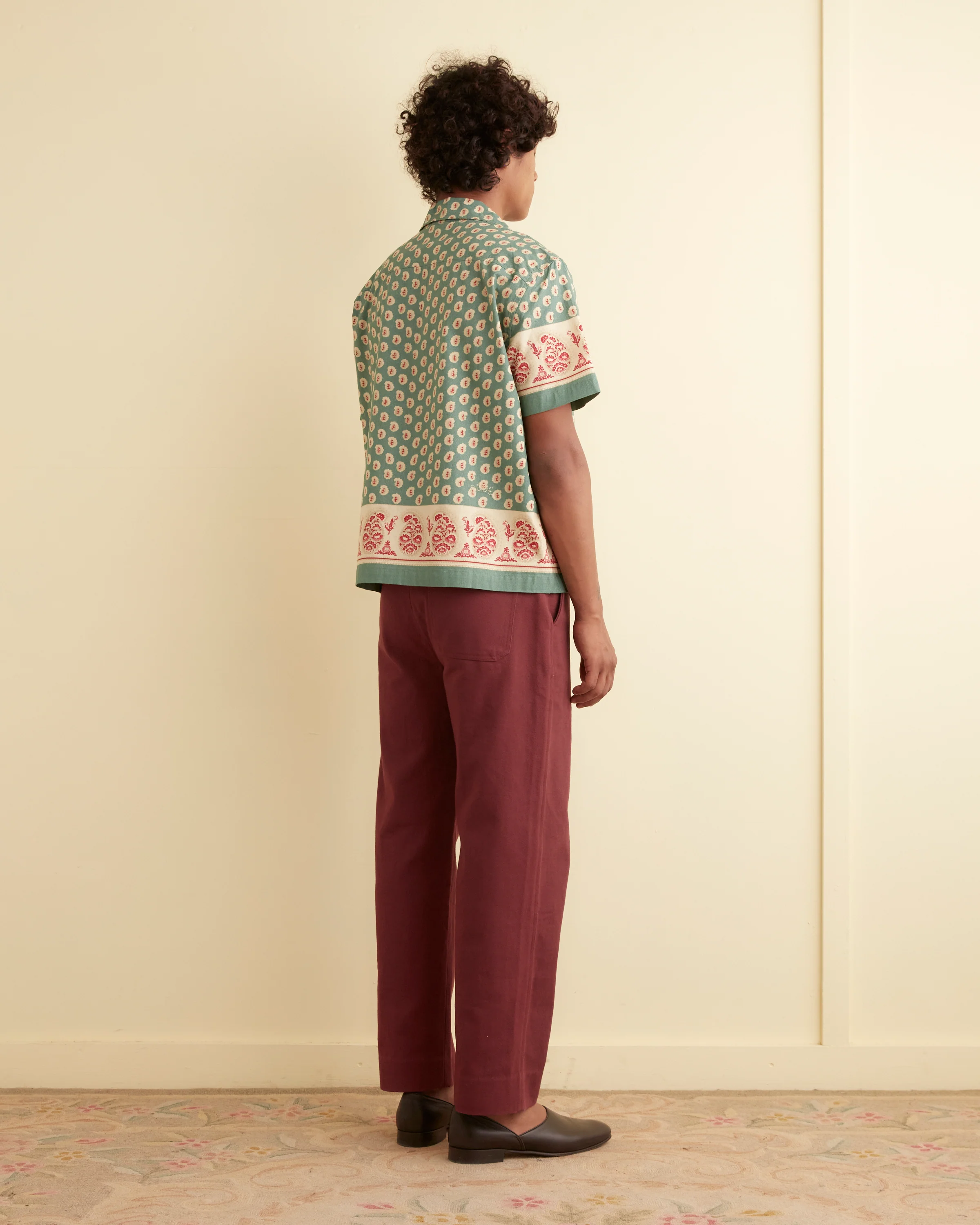 Paisley Frame Short Sleeve Shirt - Image 3