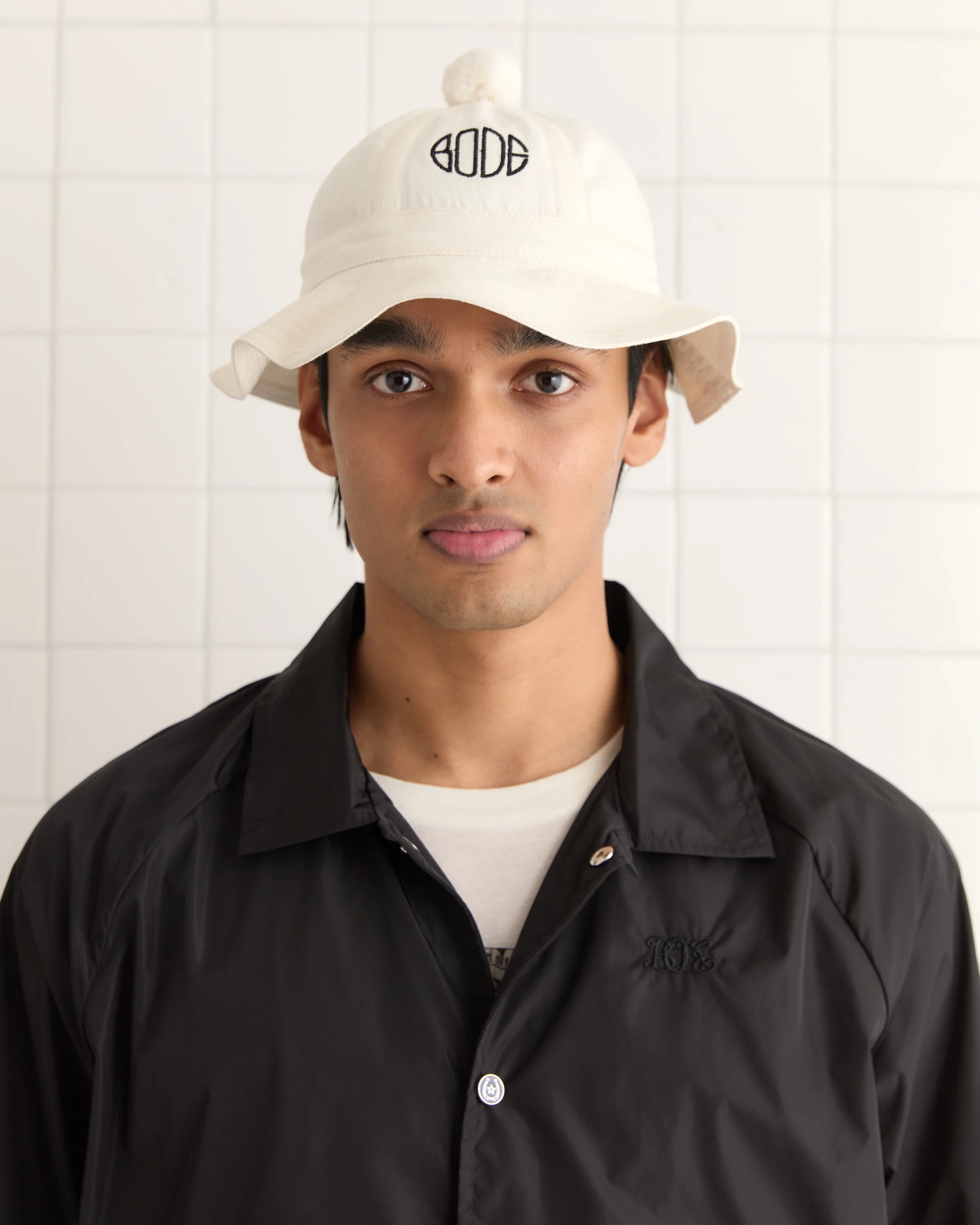 Paneled Grandfather Hat - White - Image 4