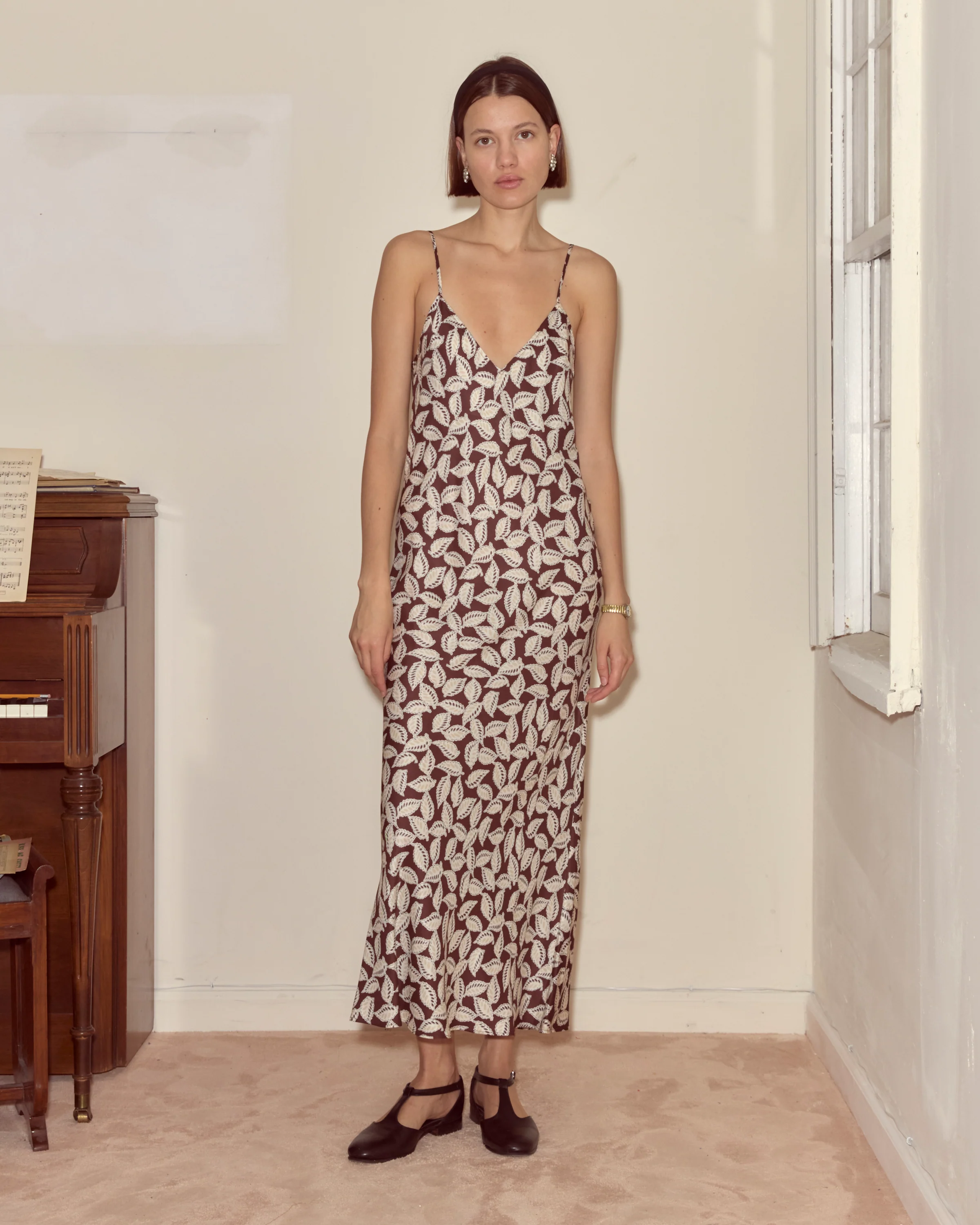 Paper Birch Slip Dress