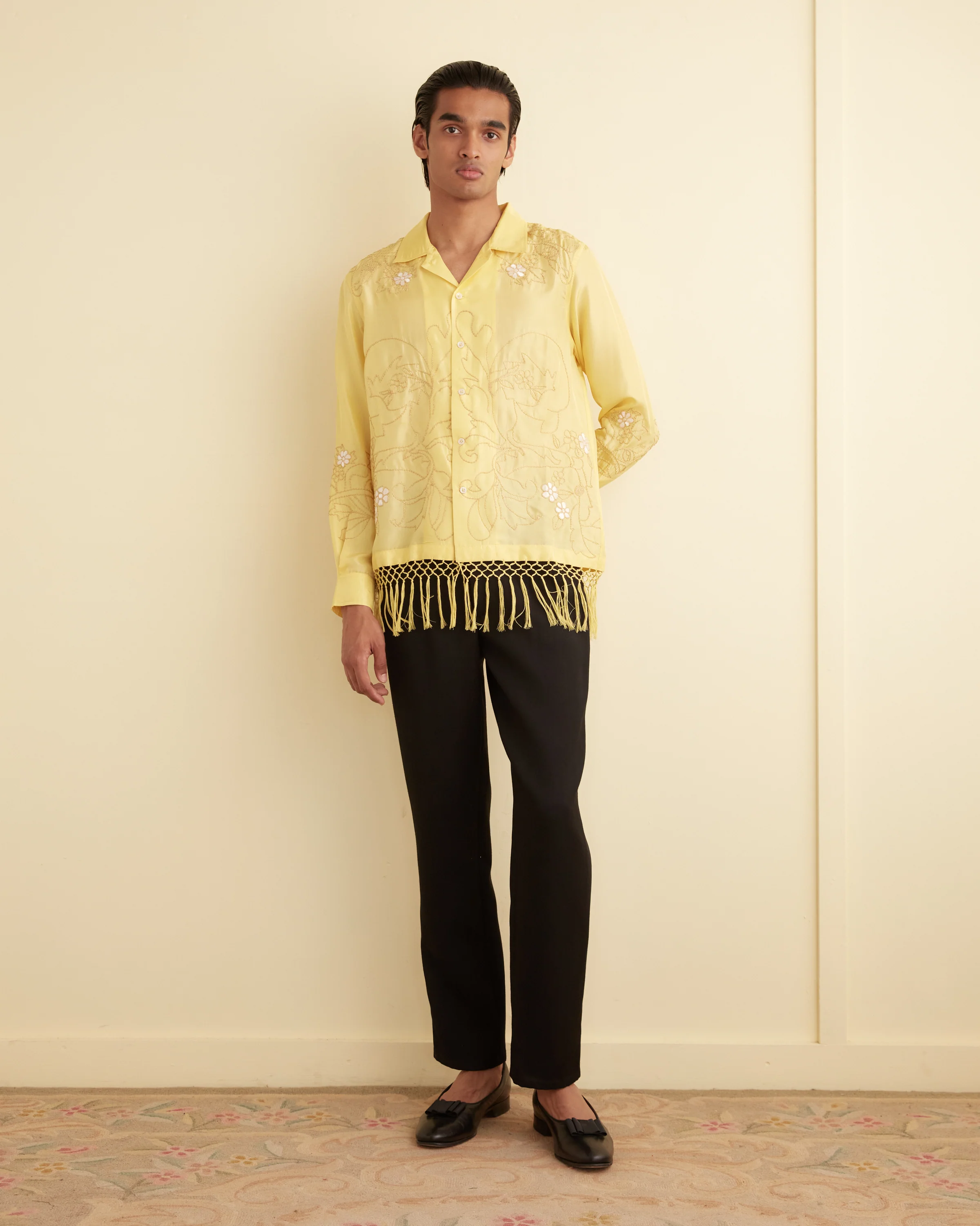 Paquerette Fringe Long Sleeve Shirt - Image 2