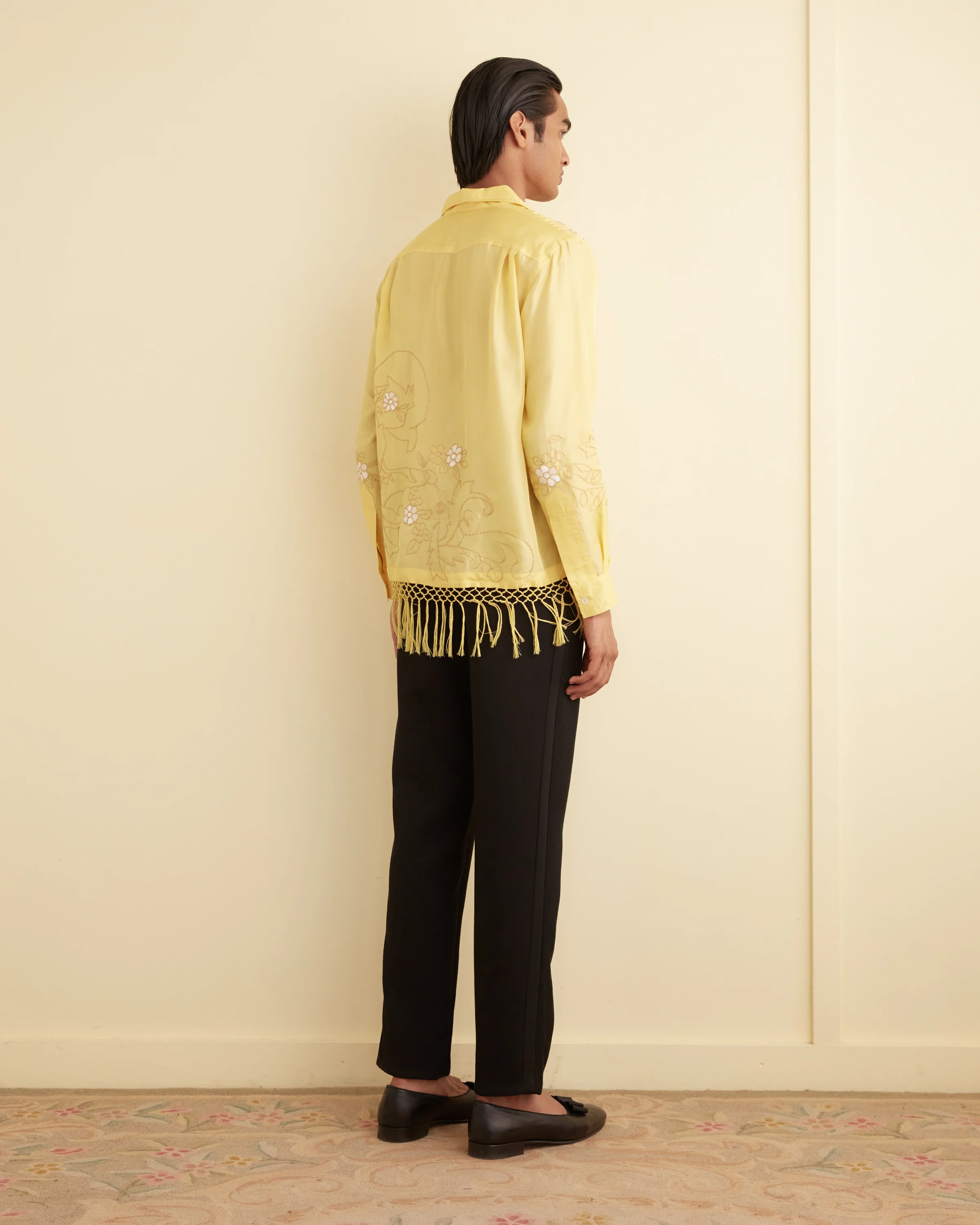 Paquerette Fringe Long Sleeve Shirt - Image 3