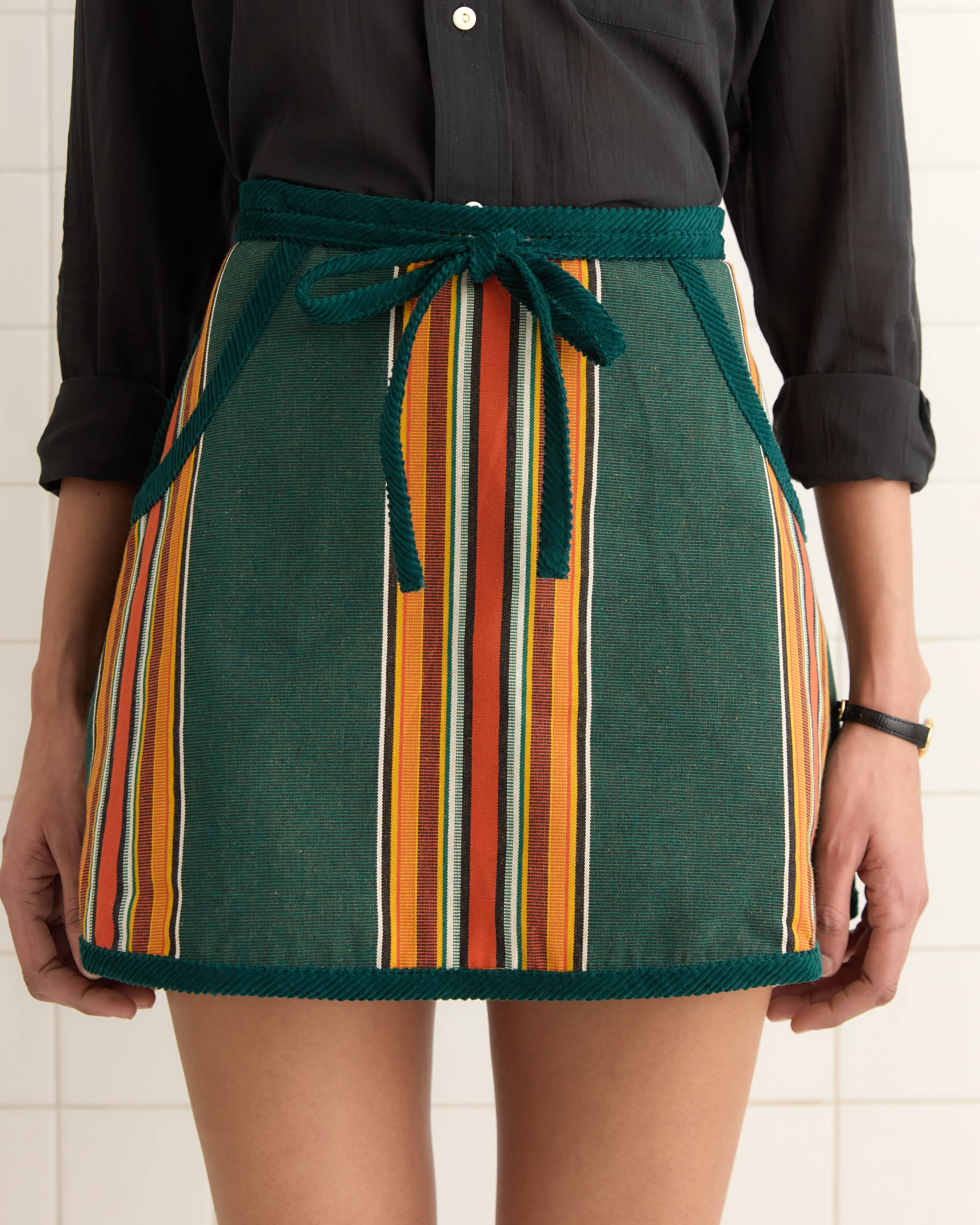 Parakeet Stripe Skirt - Image 2