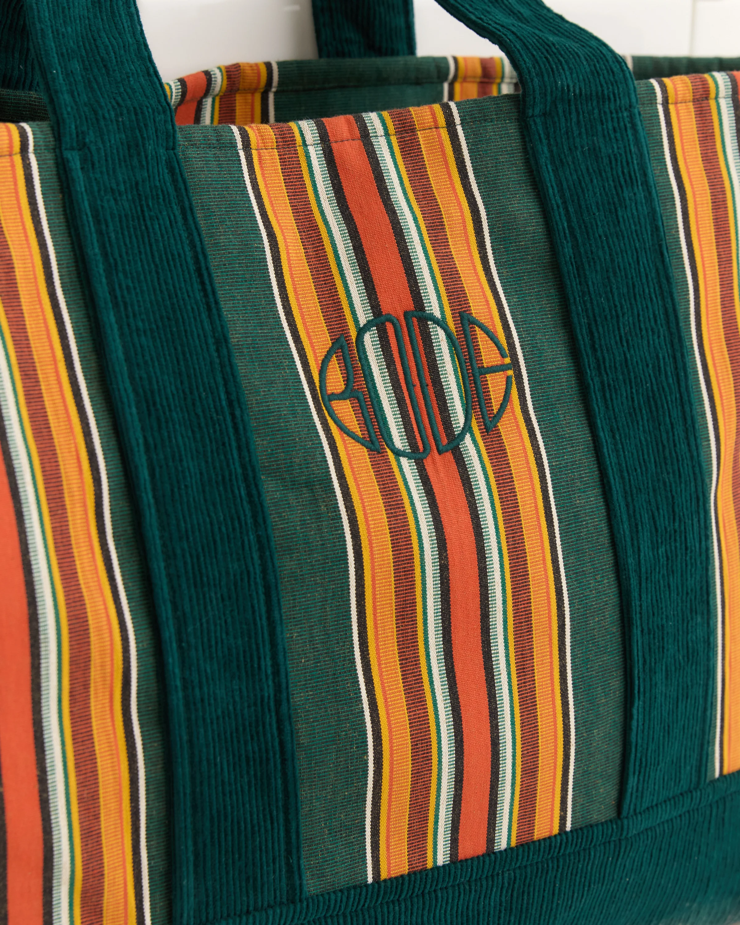Parakeet Stripe Tote - Image 2