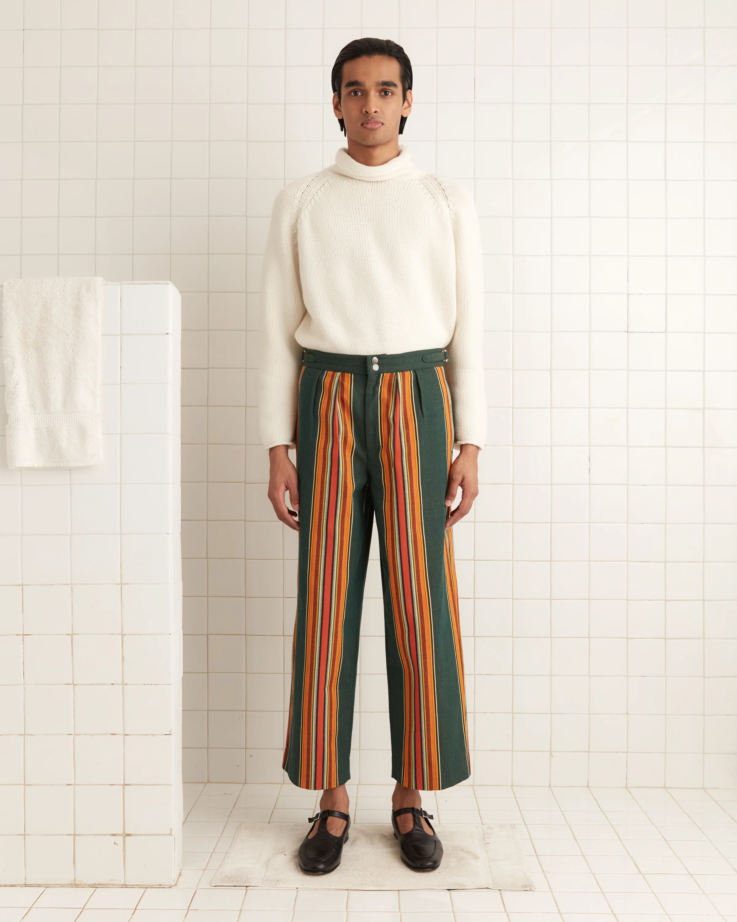 Parakeet Stripe Trousers