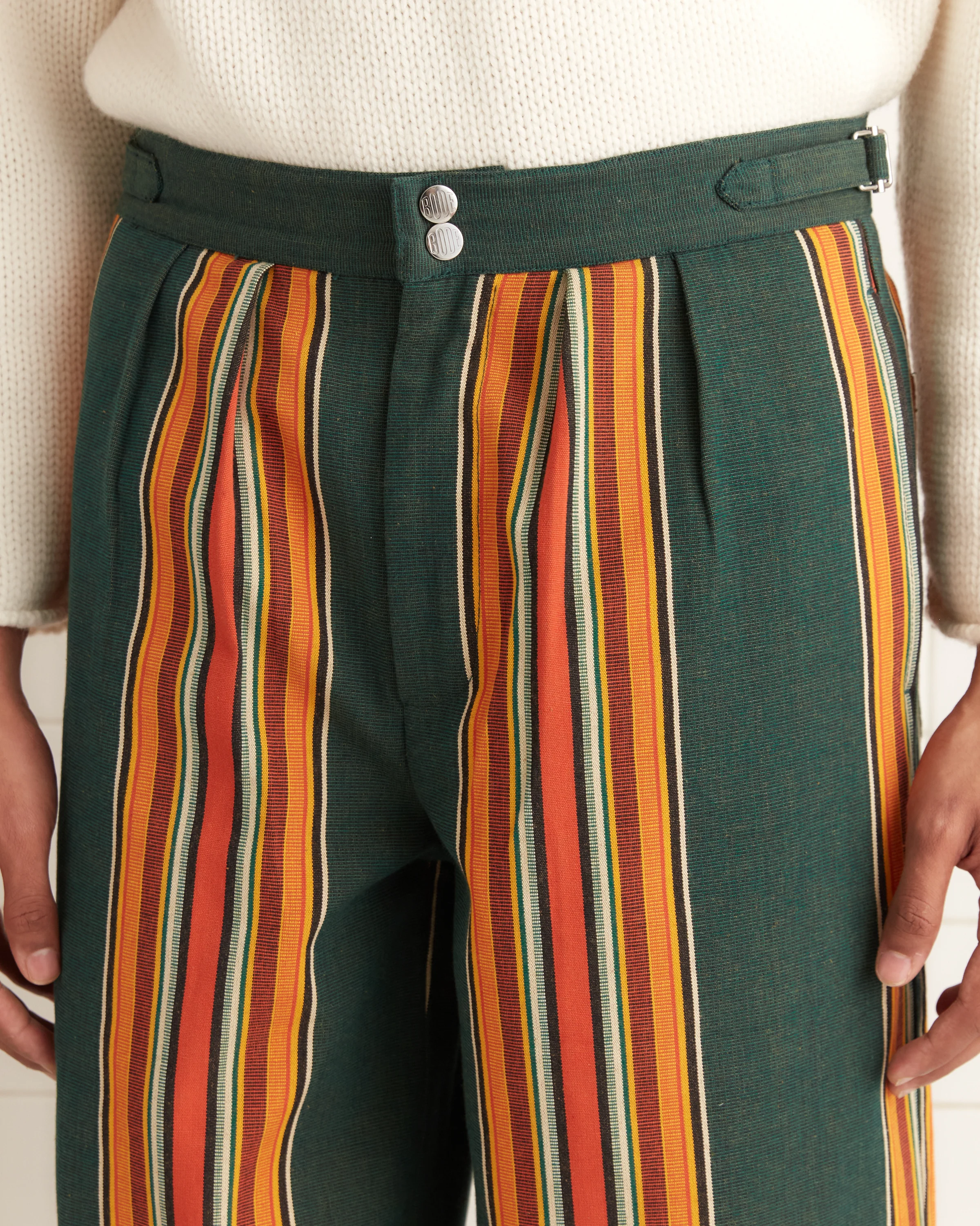 Parakeet Stripe Trousers - Image 2