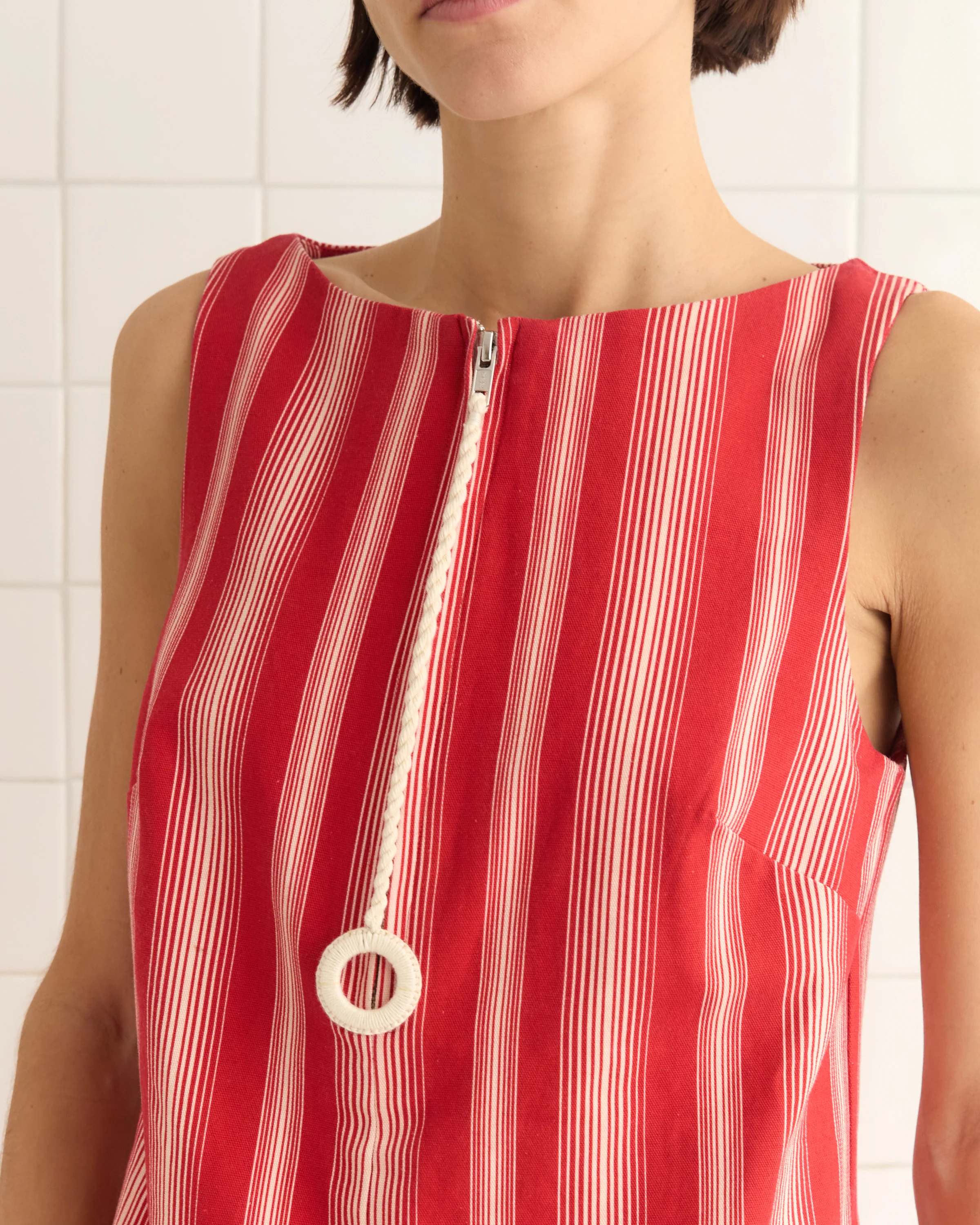 Parasol Stripe Dress - Image 2