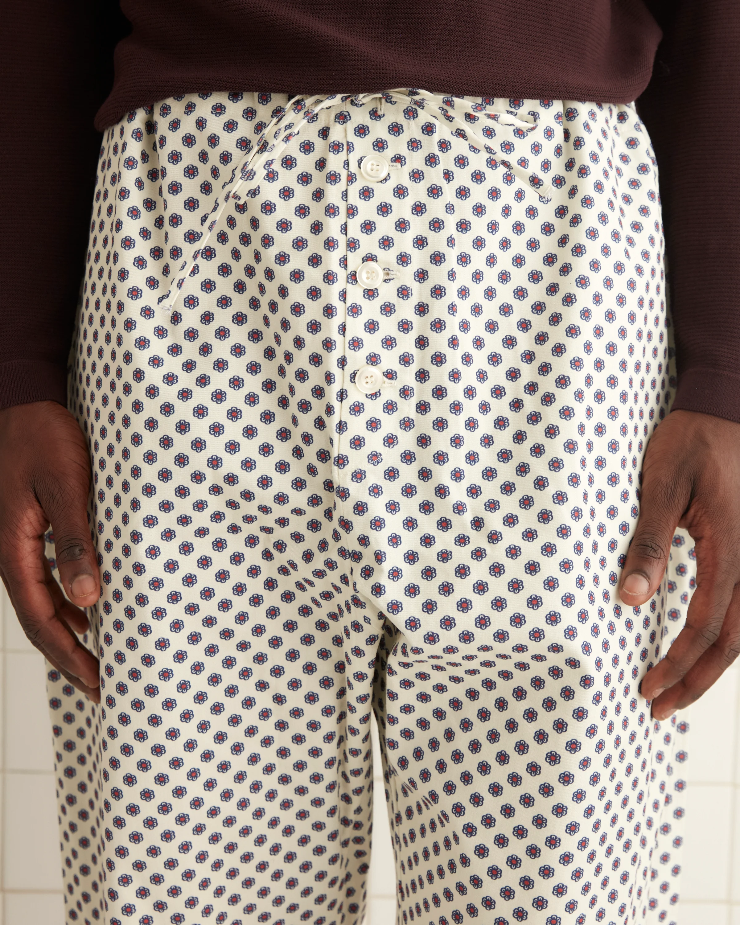 Petit Motifs Pajama Pant - Image 2