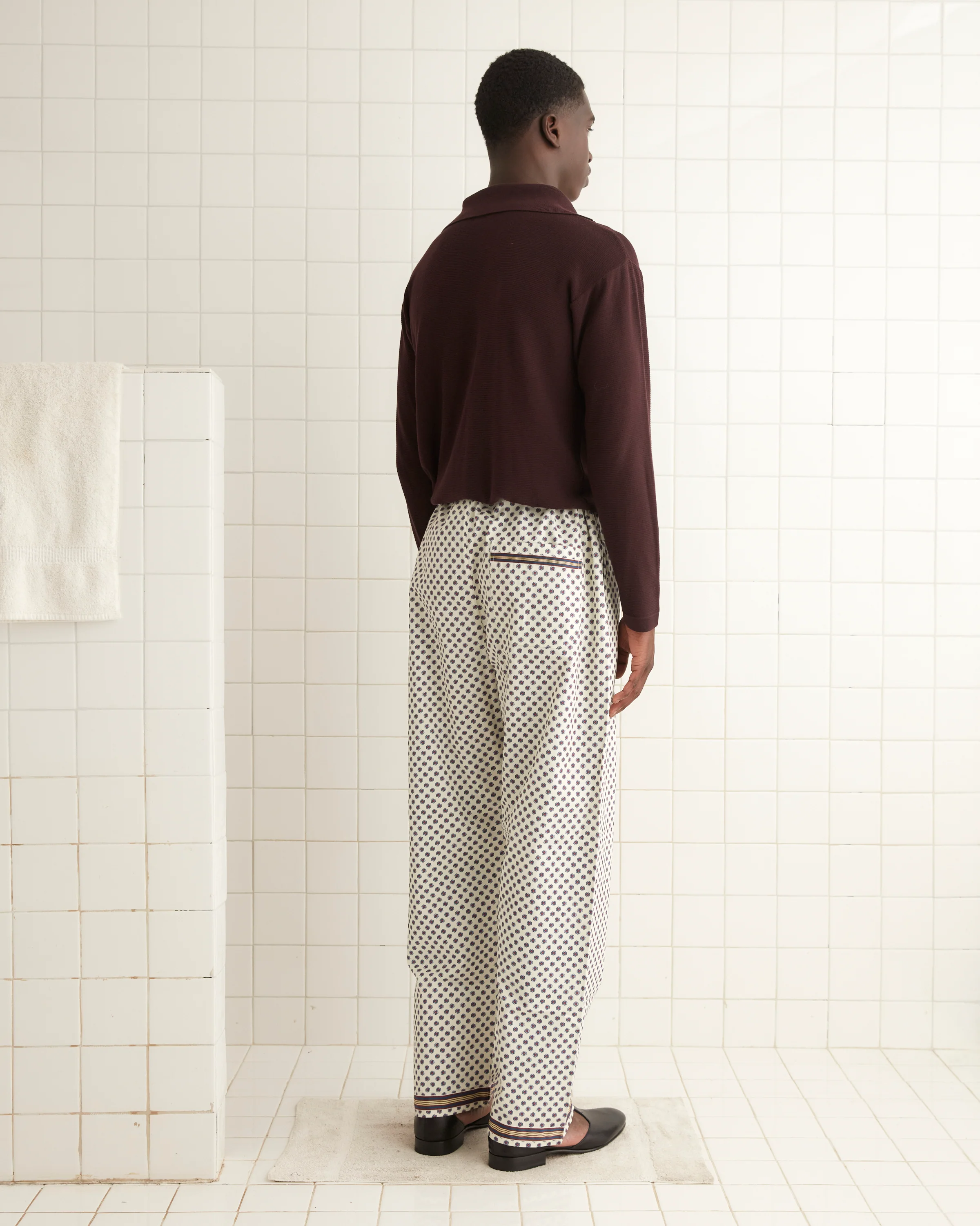 Petit Motifs Pajama Pant - Image 3