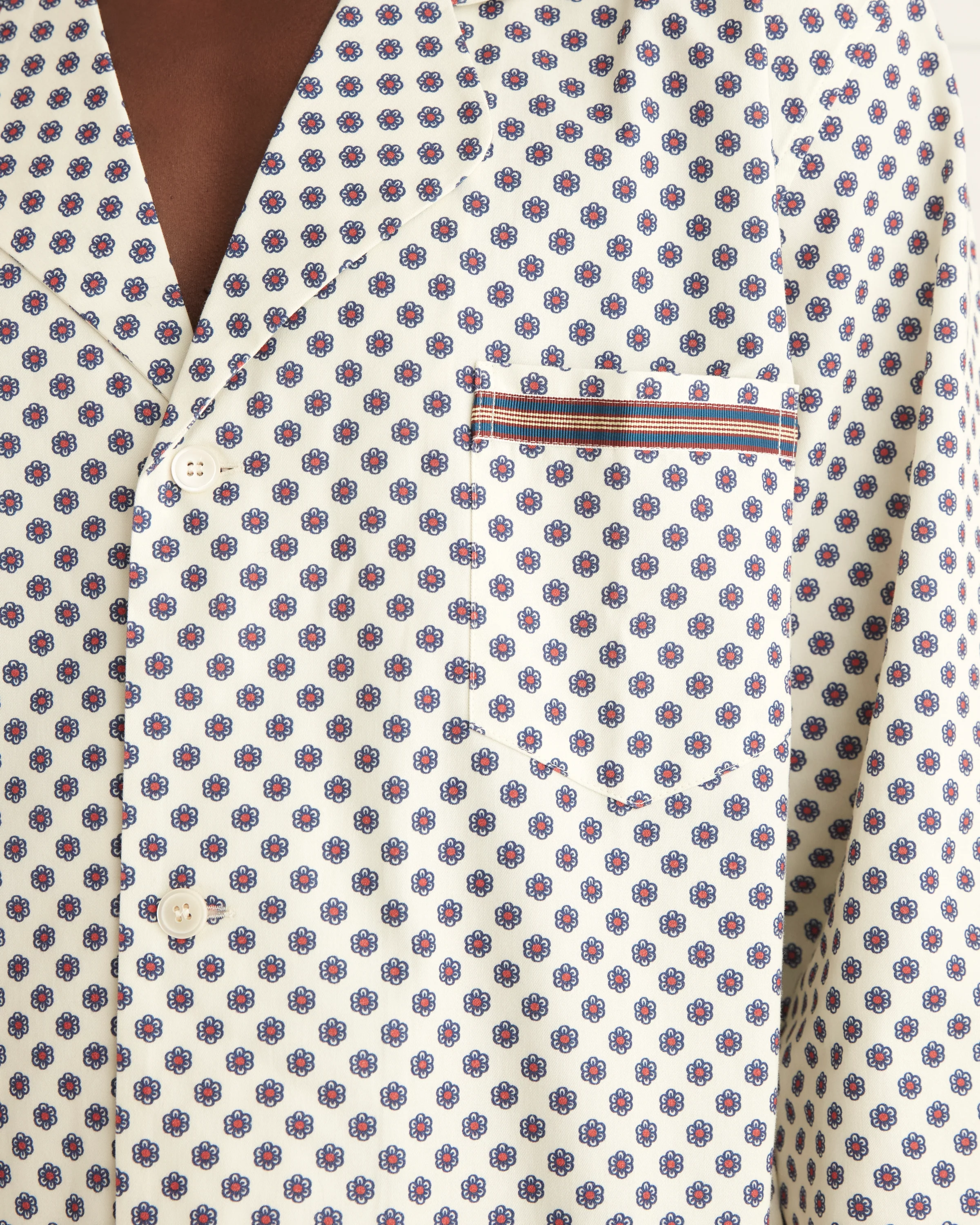 Petit Motifs Pajama Shirt - Image 2