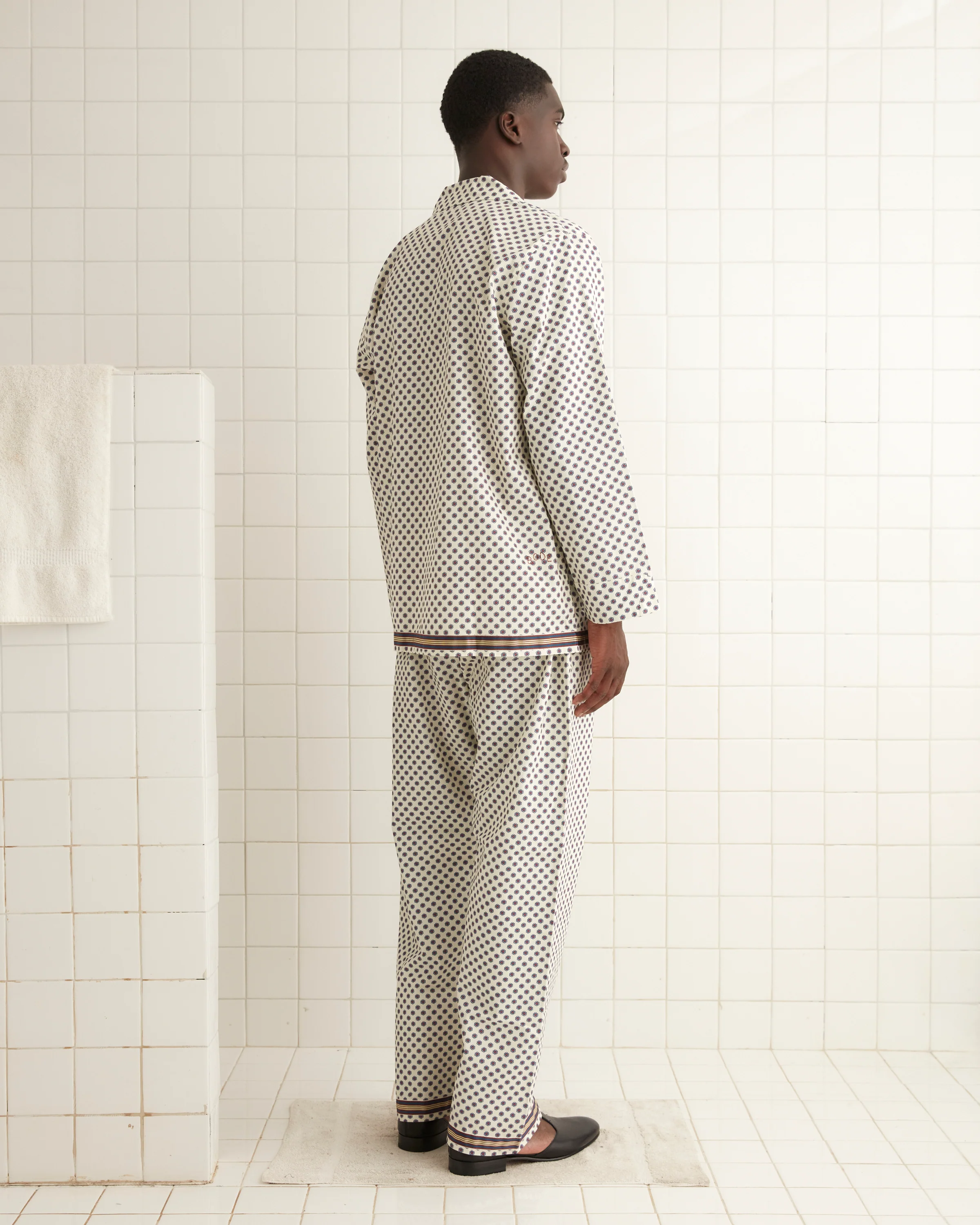 Petit Motifs Pajama Shirt - Image 3