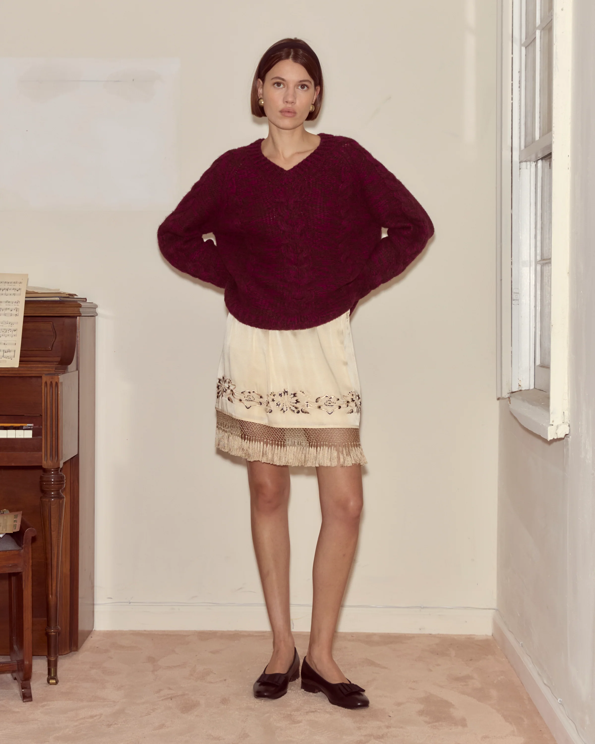 Phantasm Fringe Skirt