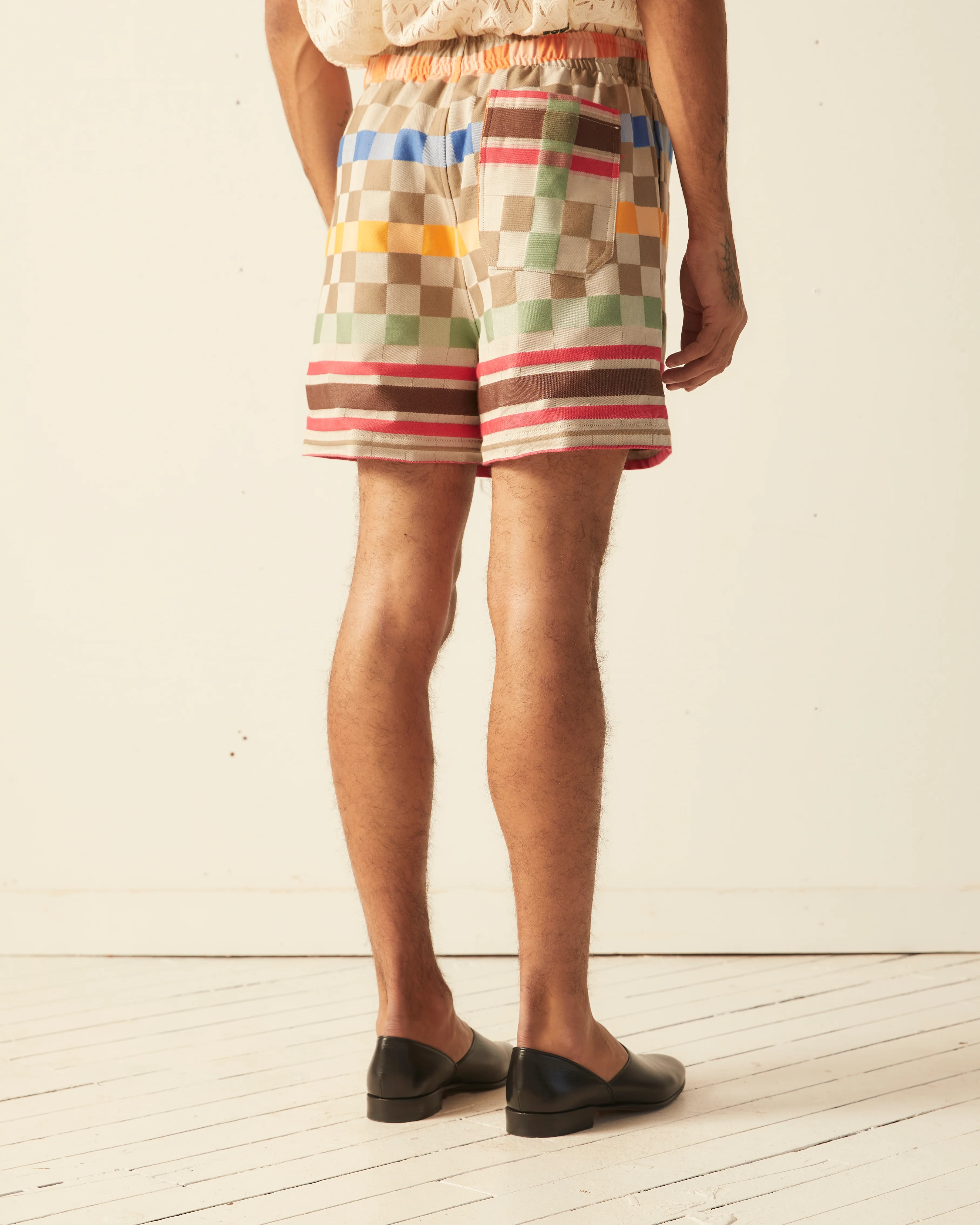 Picnic Plaid Rugby Short - Image 4
