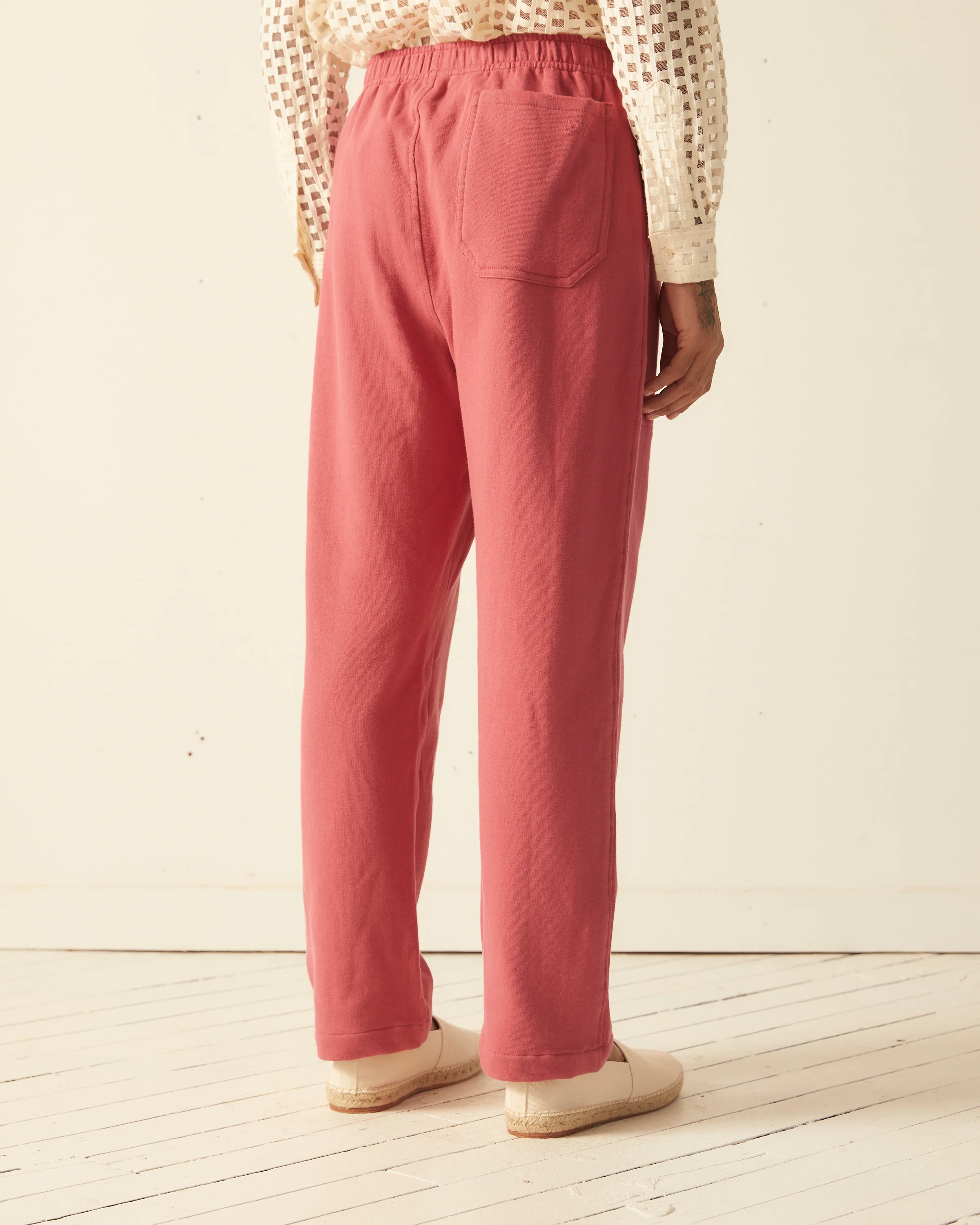 Solid Track Pant - Pink - Image 4