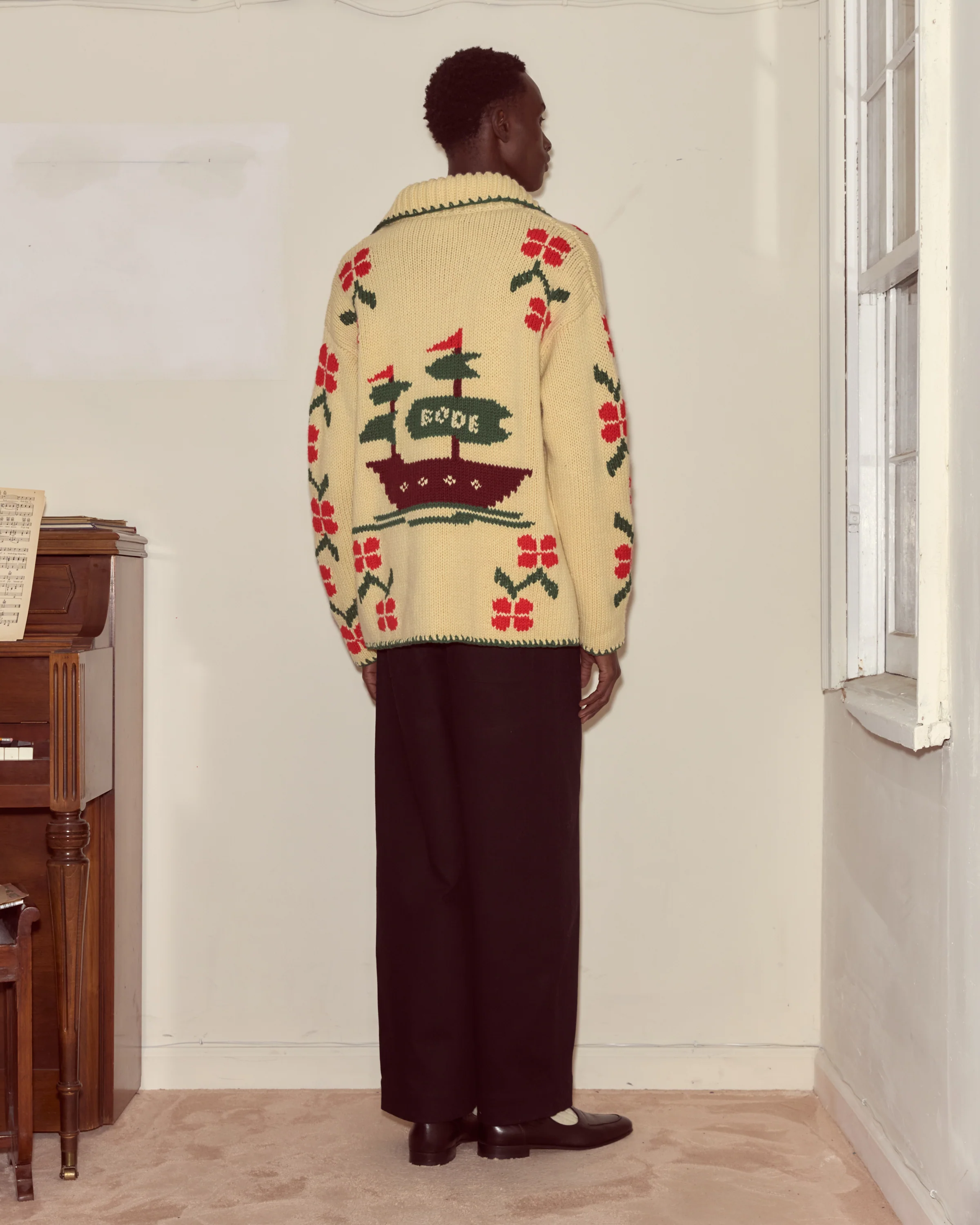 Pirate Ship Cardigan - Image 3