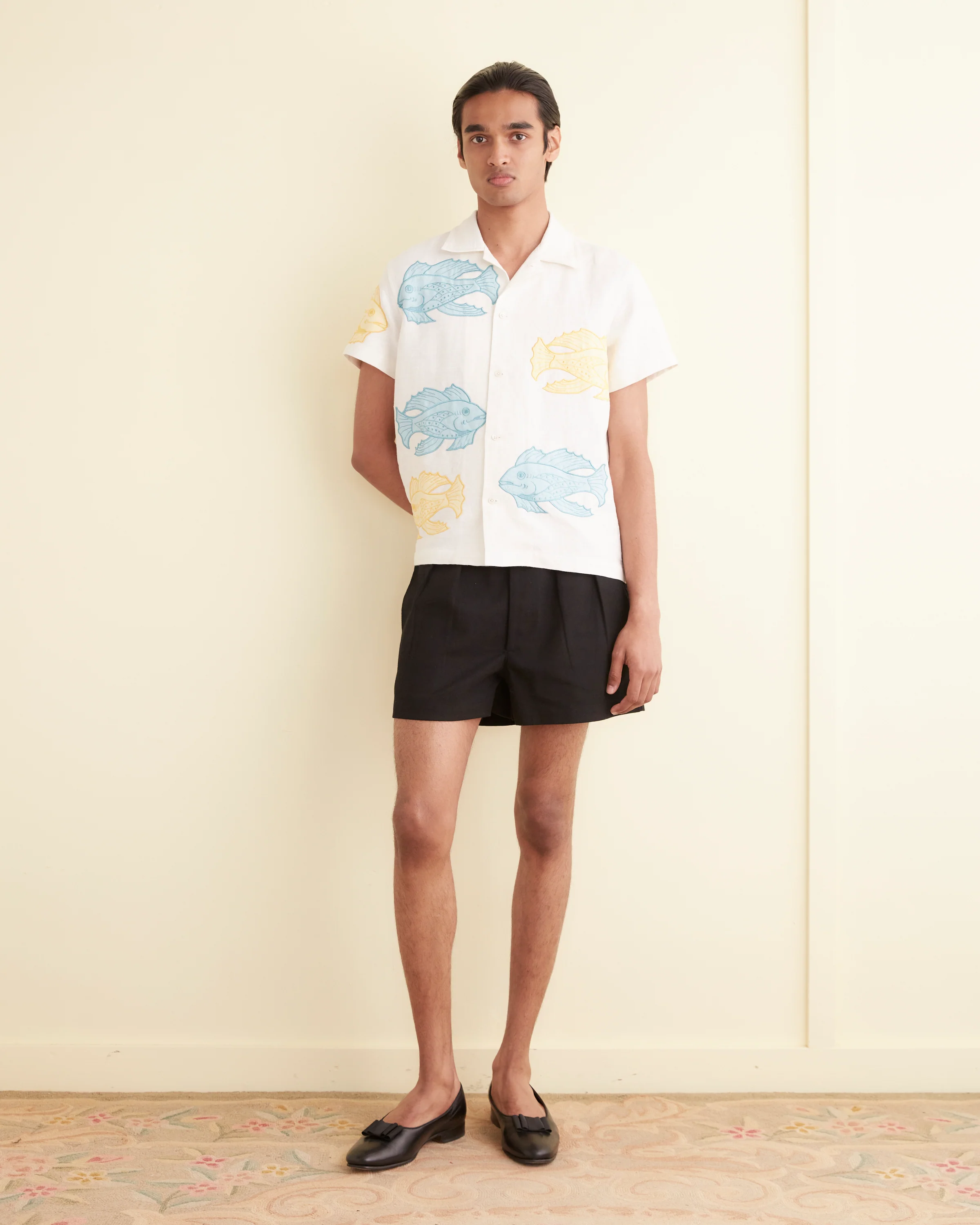 Piscine Appliqué Short Sleeve Shirt - Image 2
