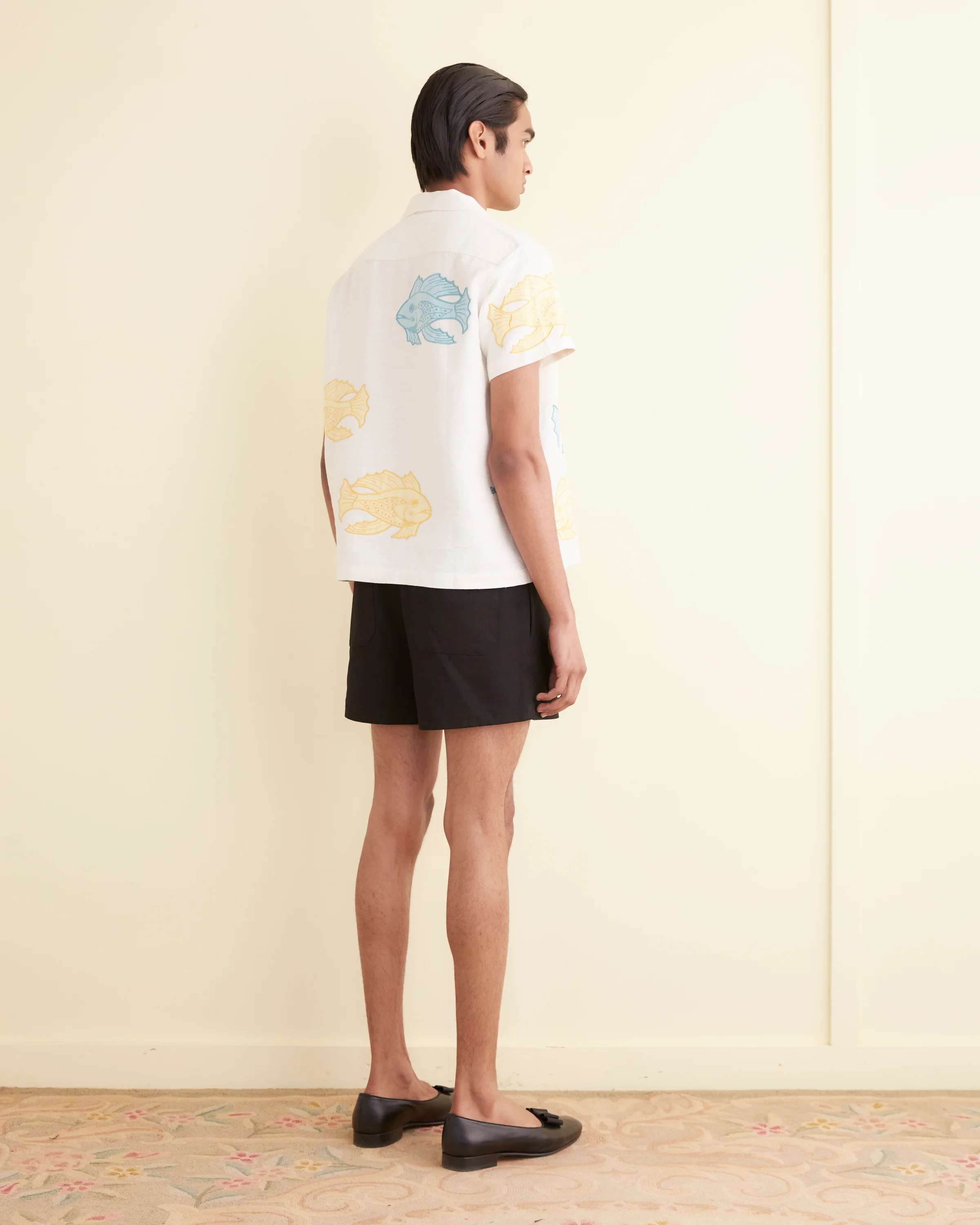 Piscine Appliqué Short Sleeve Shirt - Image 3