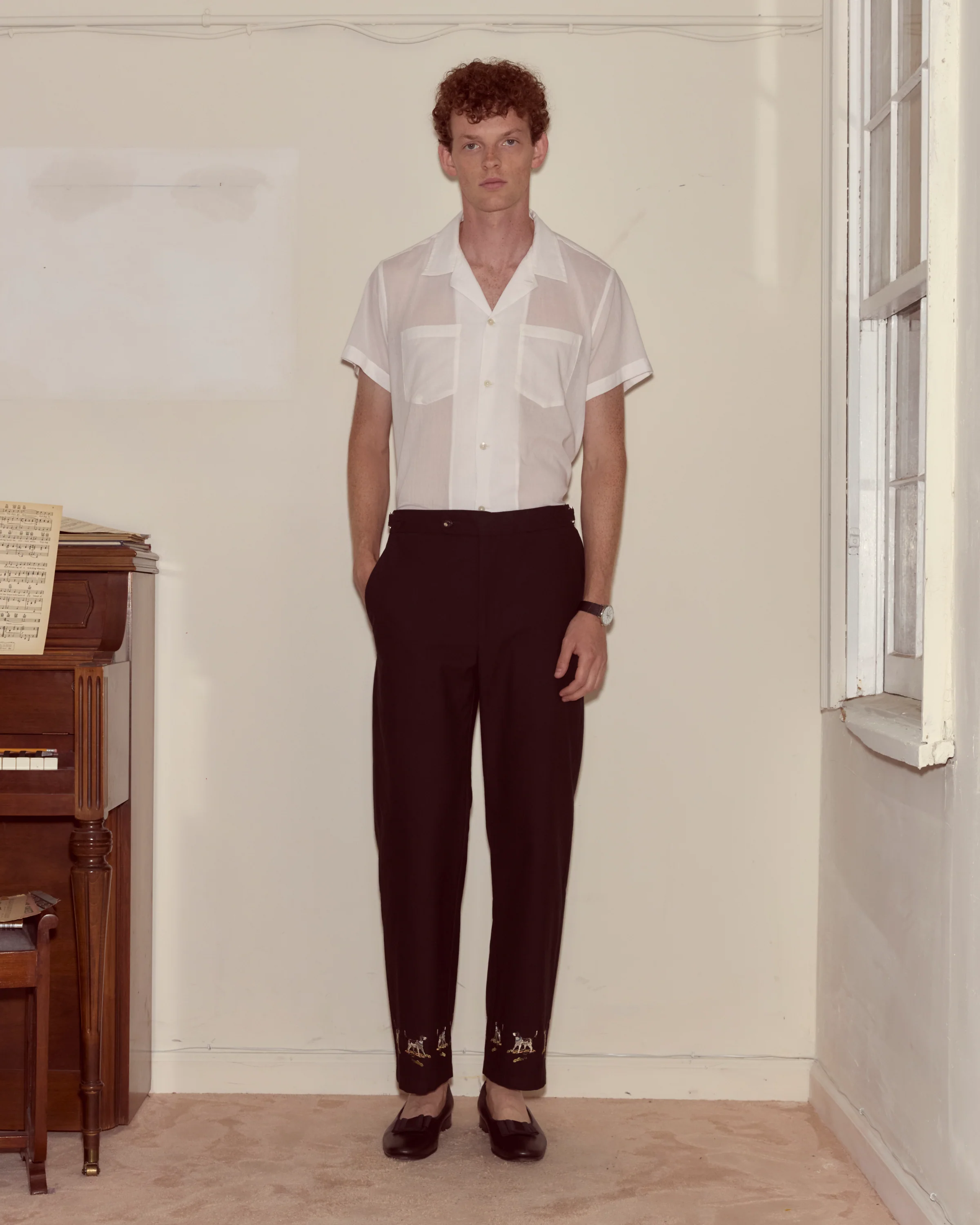 Pointer Side-Buckle Trousers - Image 2