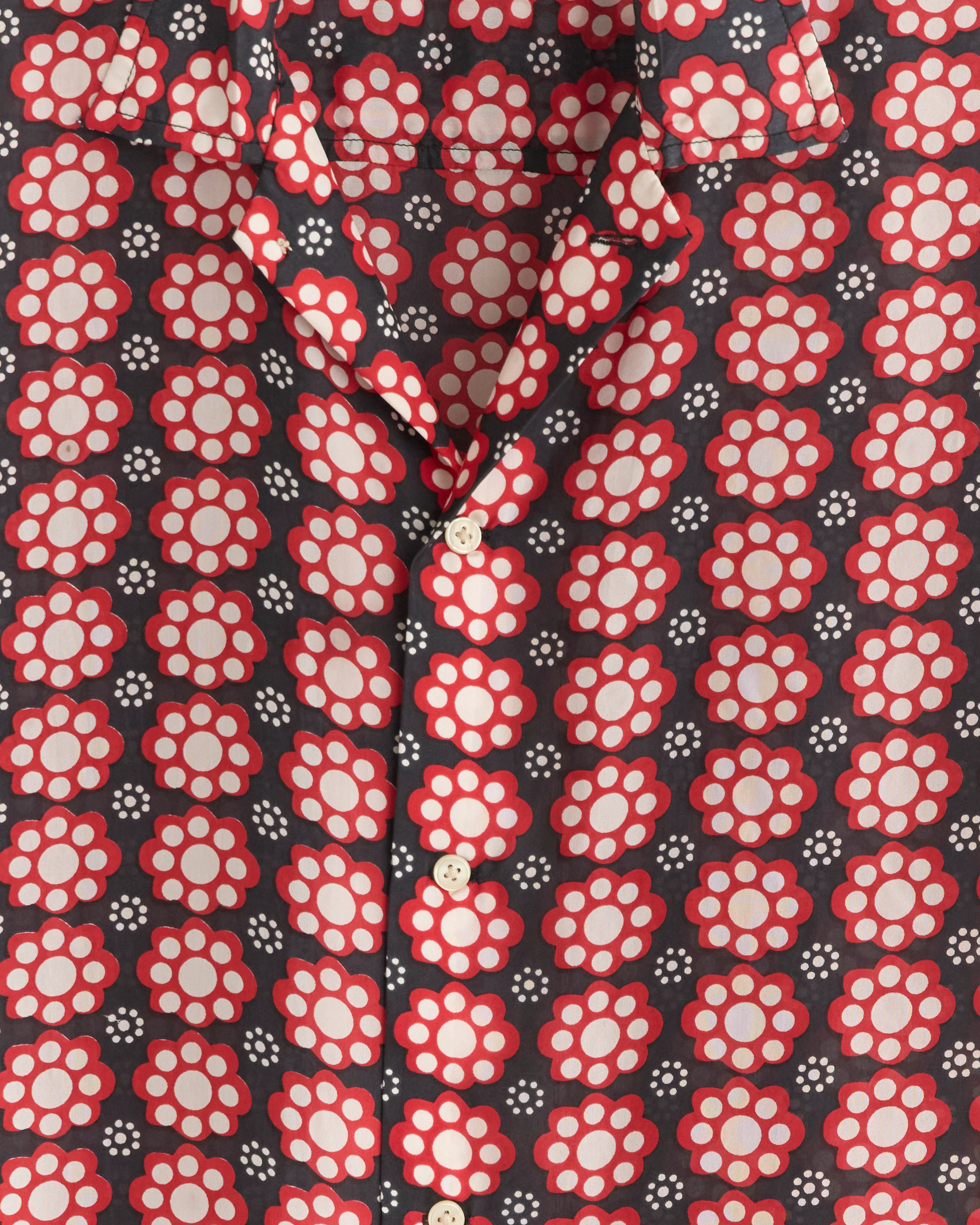 Polka Fleur Short Sleeve Shirt - Image 2