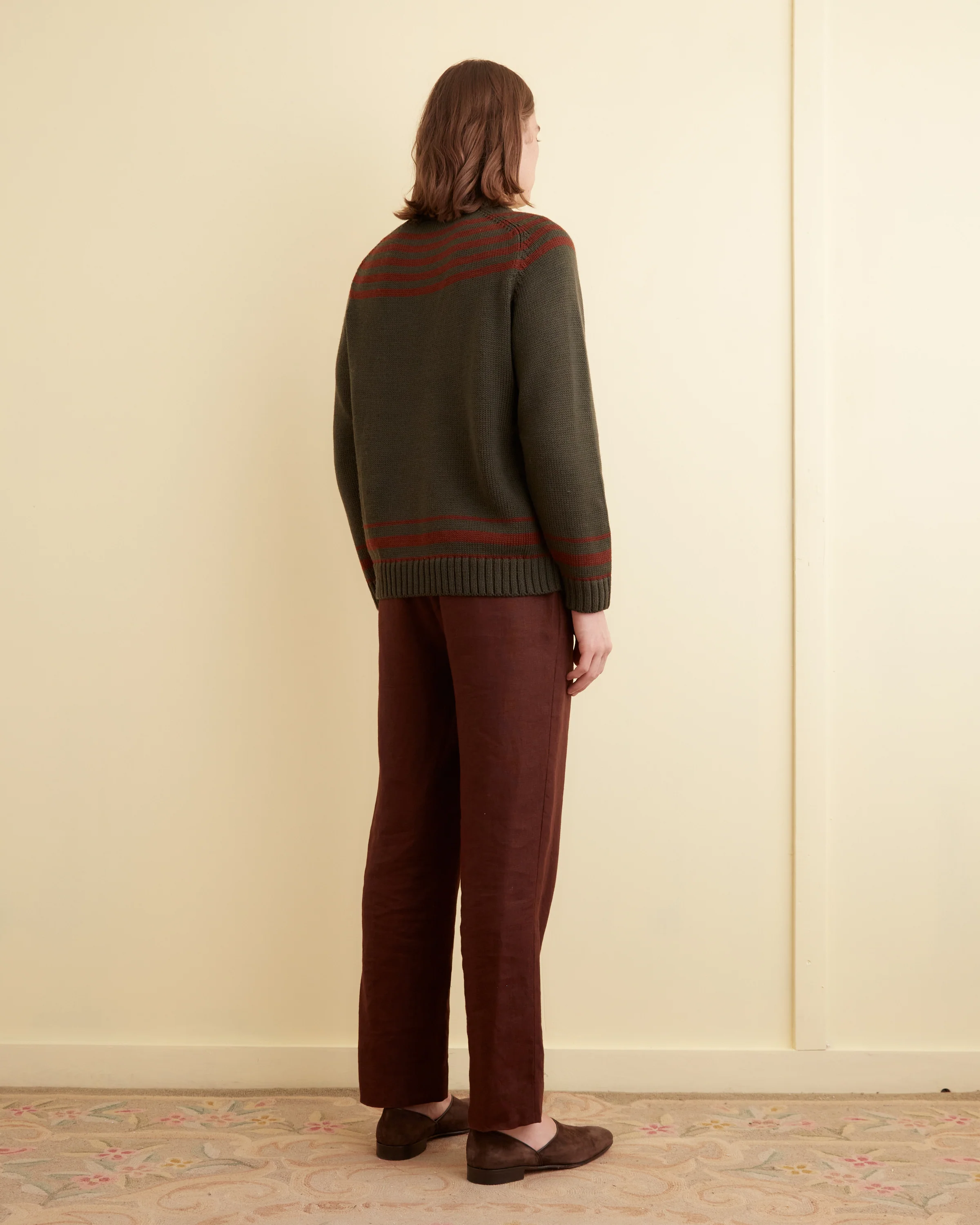 Pony Lasso Sweater - Green Multi - Image 3