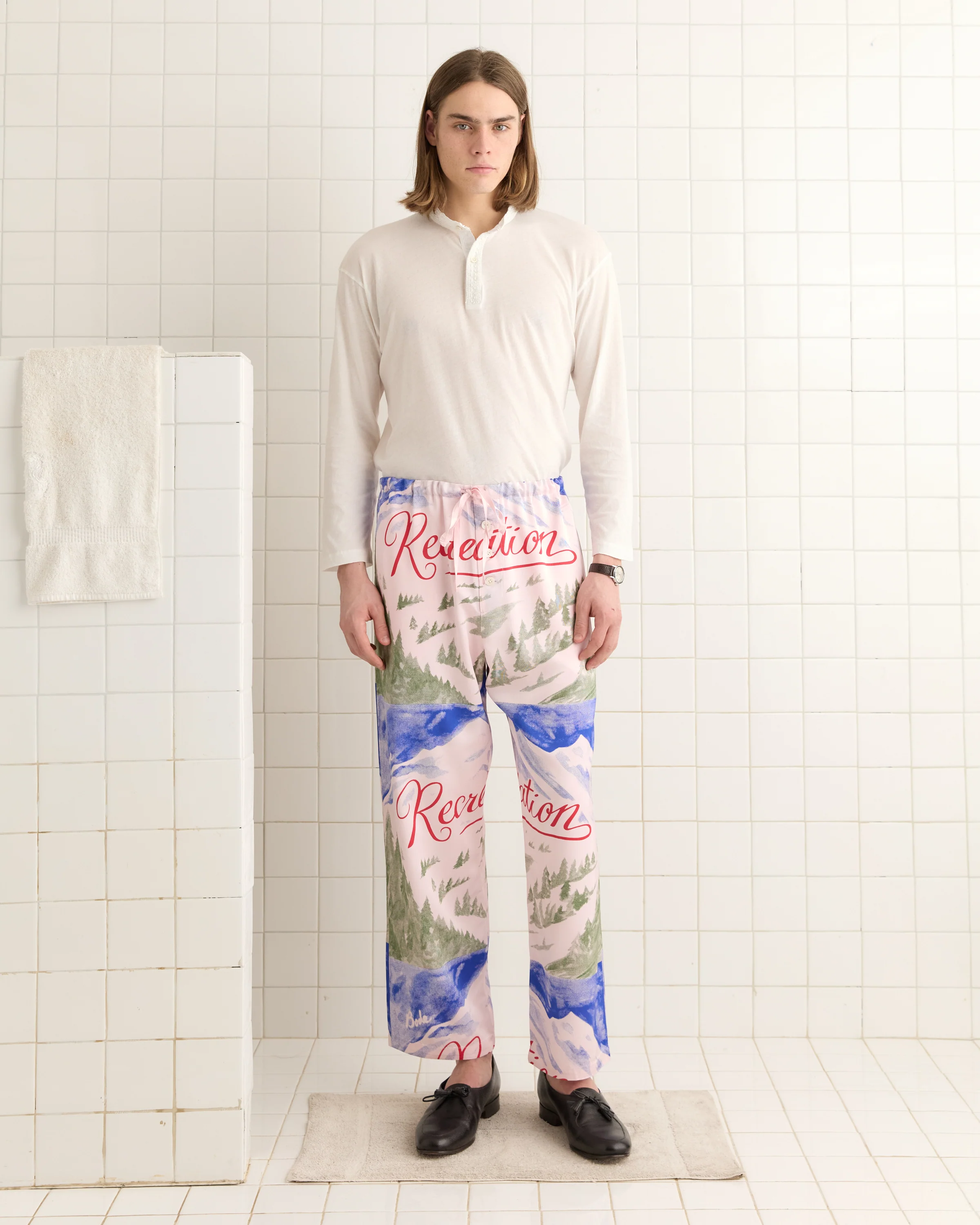 Postcard Pajama Pants