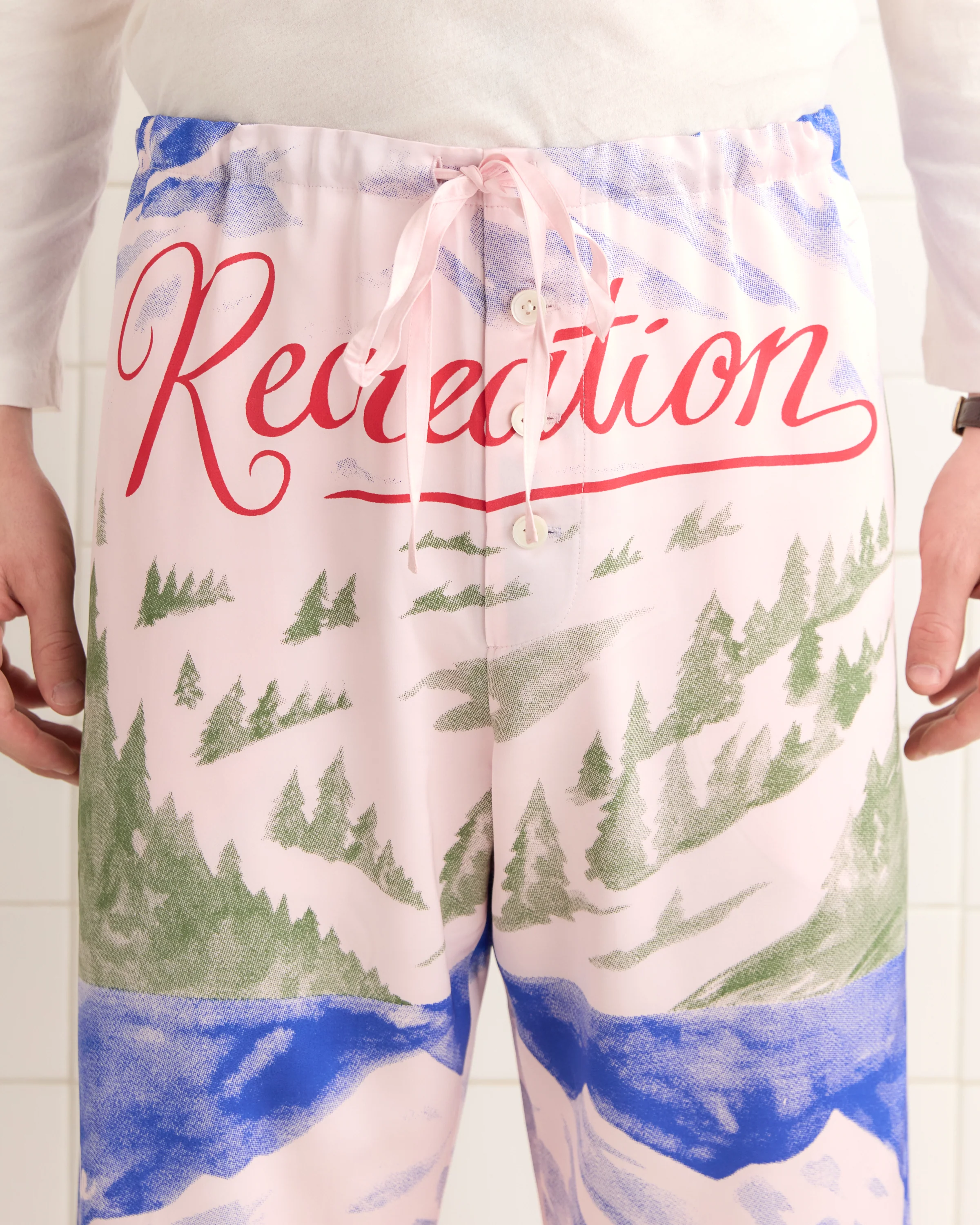 Postcard Pajama Pants - Image 2
