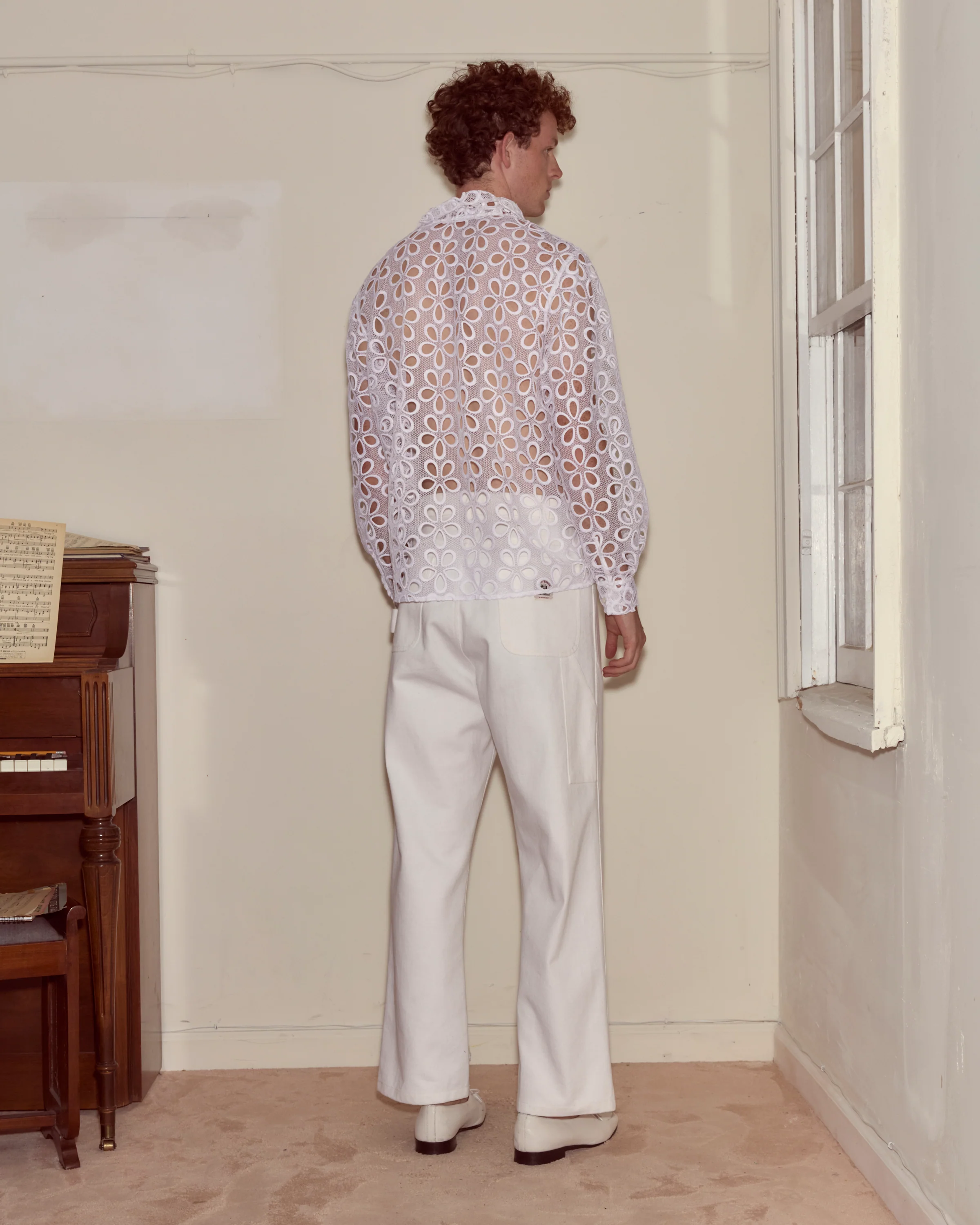 Primrose Lace Long Sleeve Shirt - Image 3