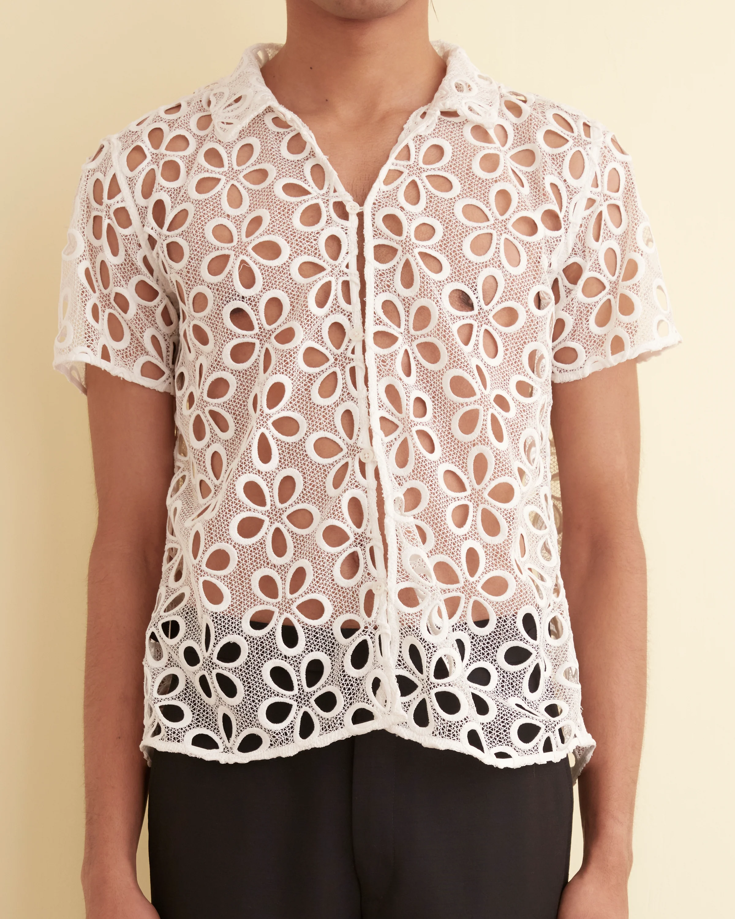 Primrose Lace Short Sleeve Shirt - Image 2