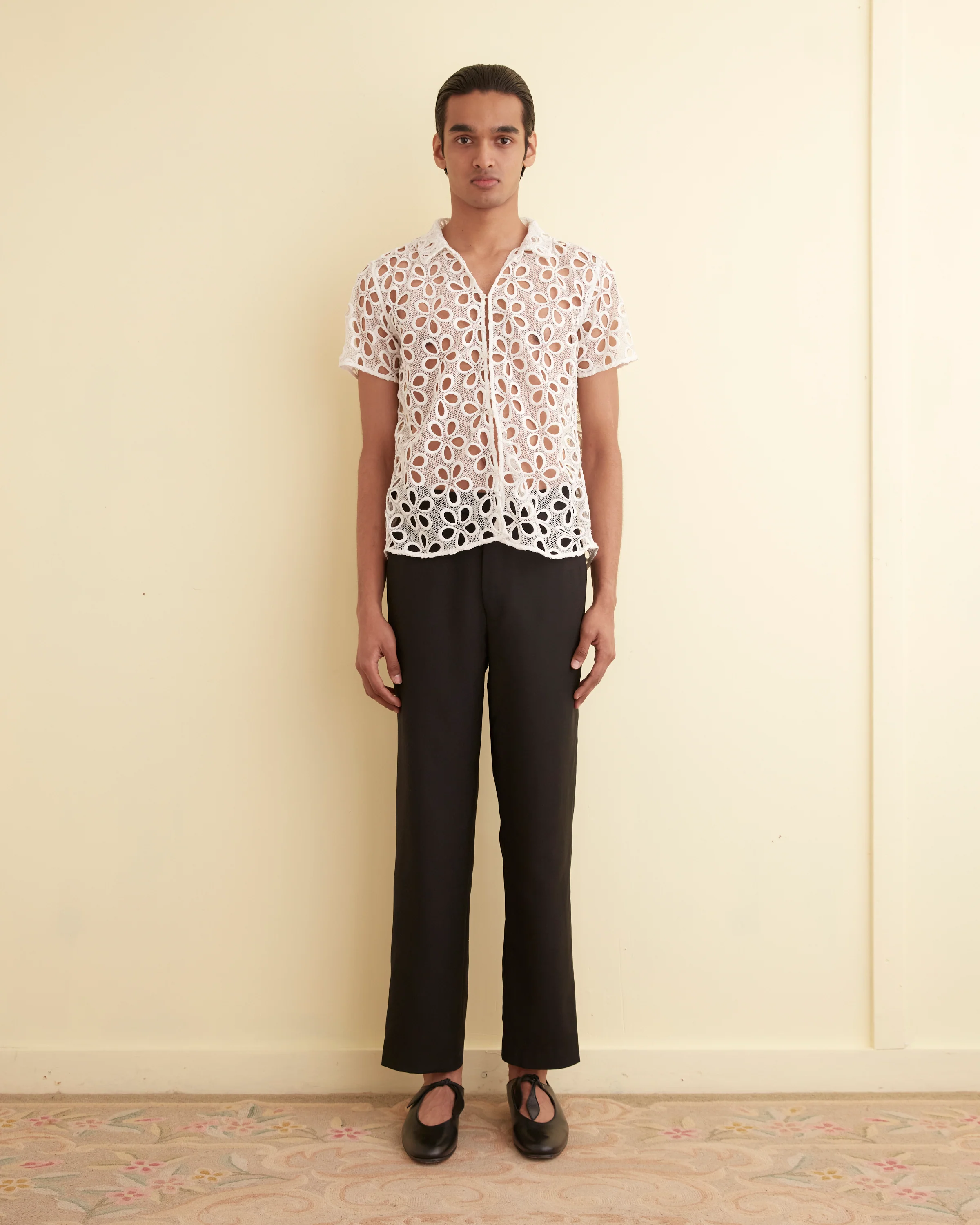 Primrose Lace Short Sleeve Shirt - Image 3