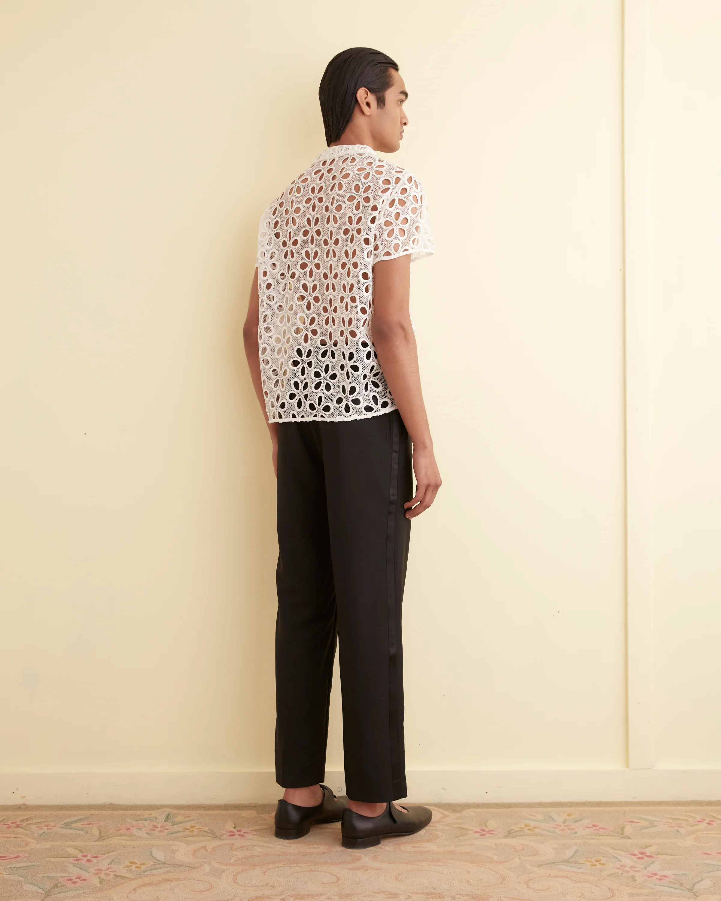 Primrose Lace Short Sleeve Shirt - Image 4