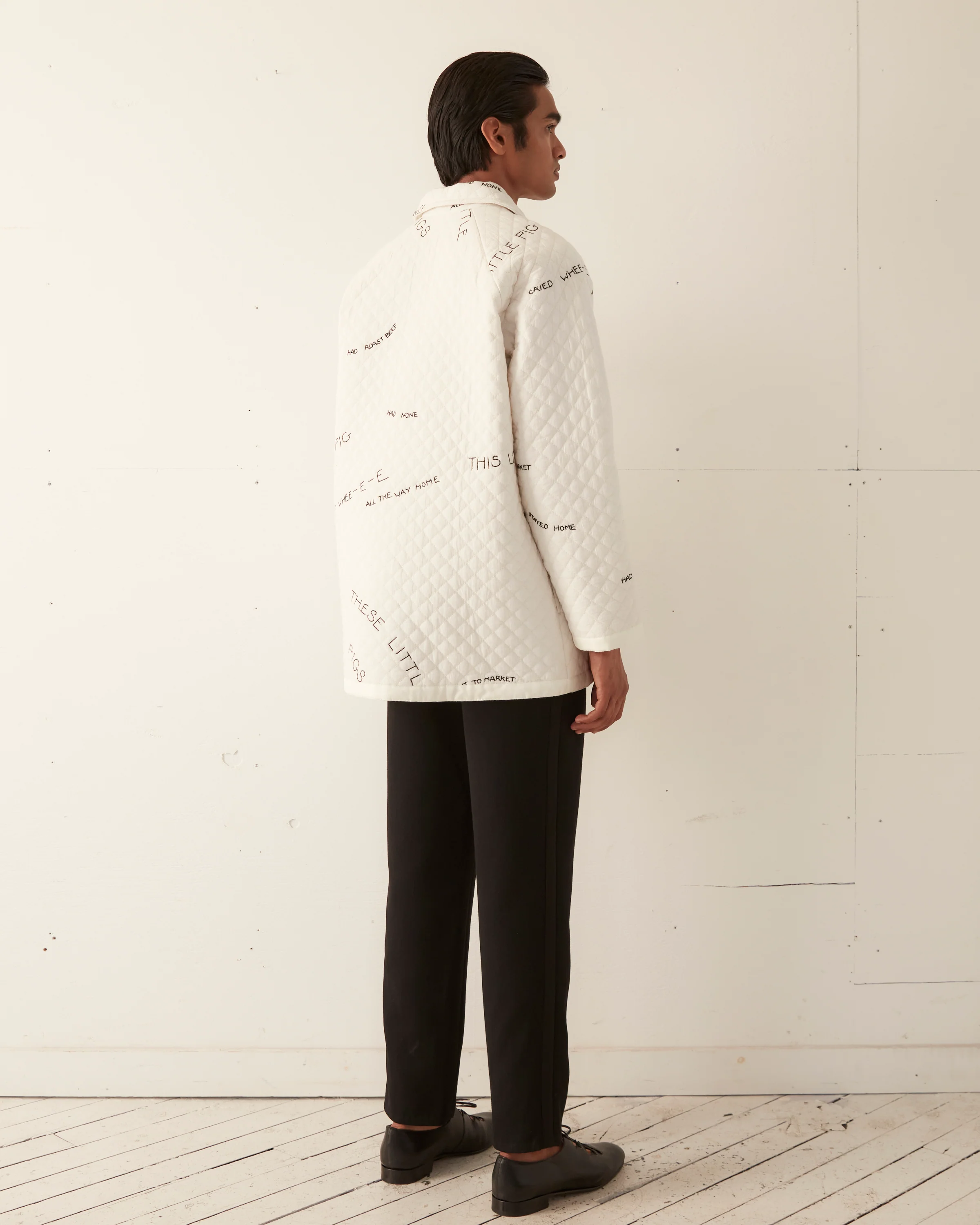 Quilted Little Pigs Jacket - Image 4