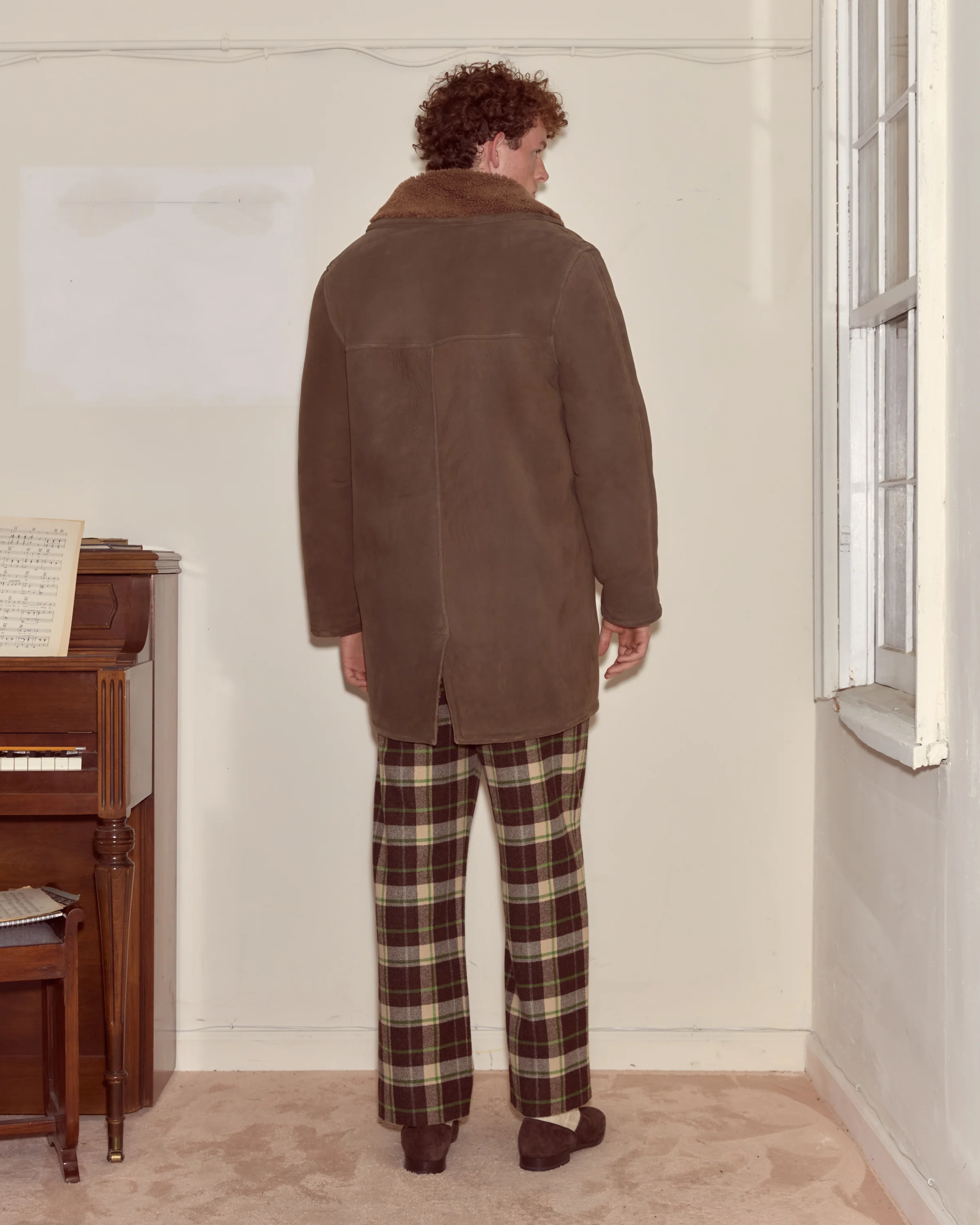 Ranch Coat - Brown - Image 3