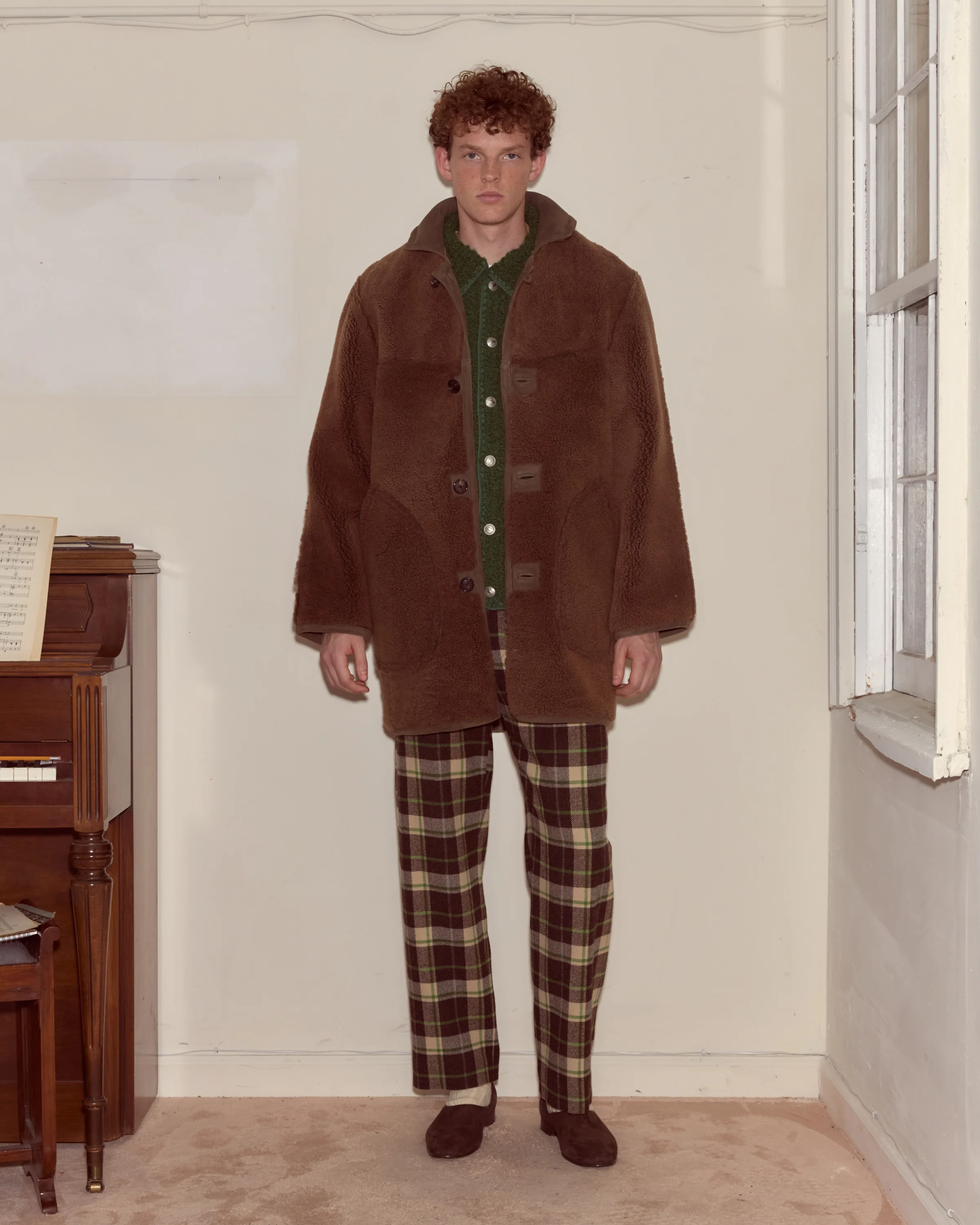 Ranch Coat - Brown - Image 4