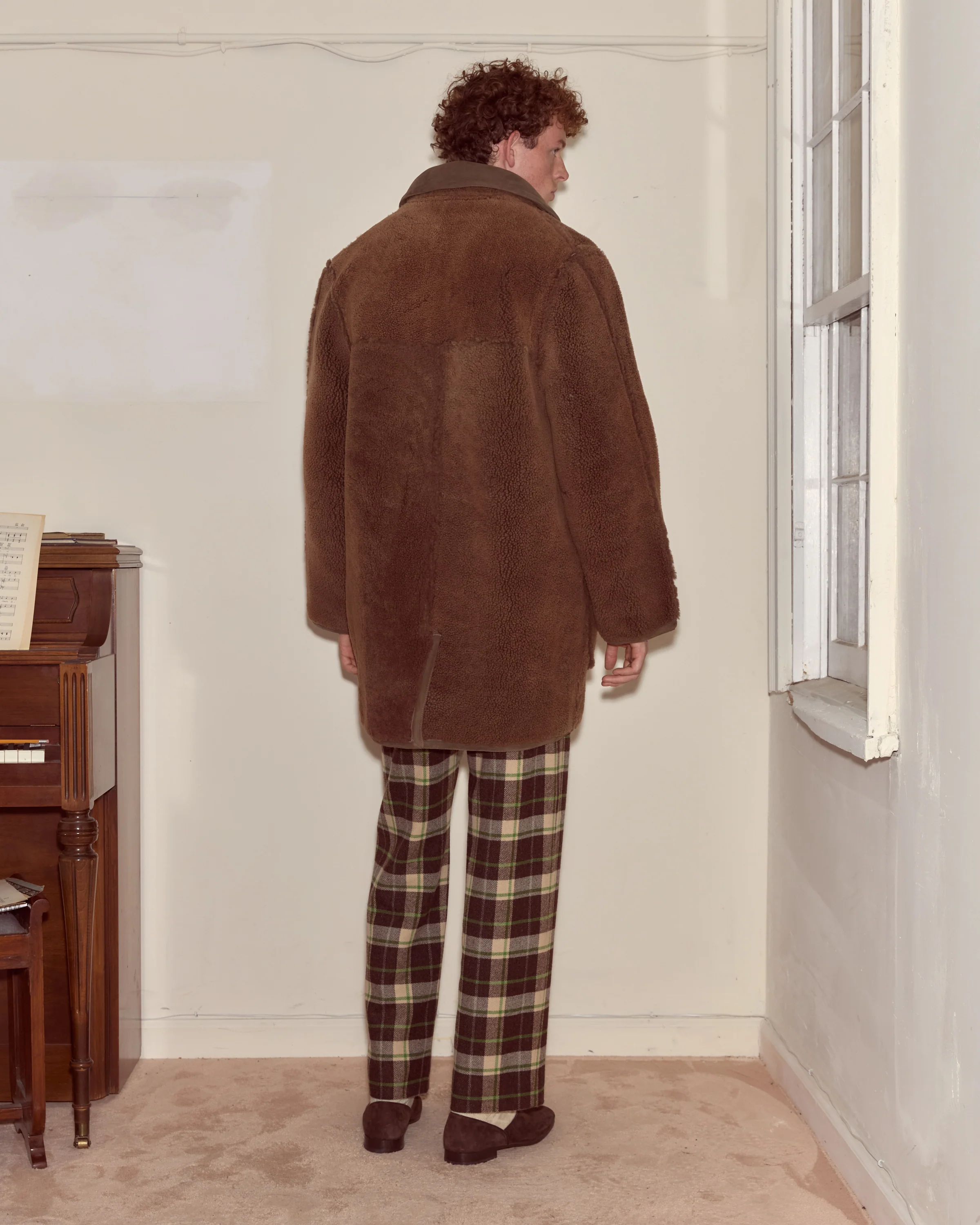 Ranch Coat - Brown - Image 5