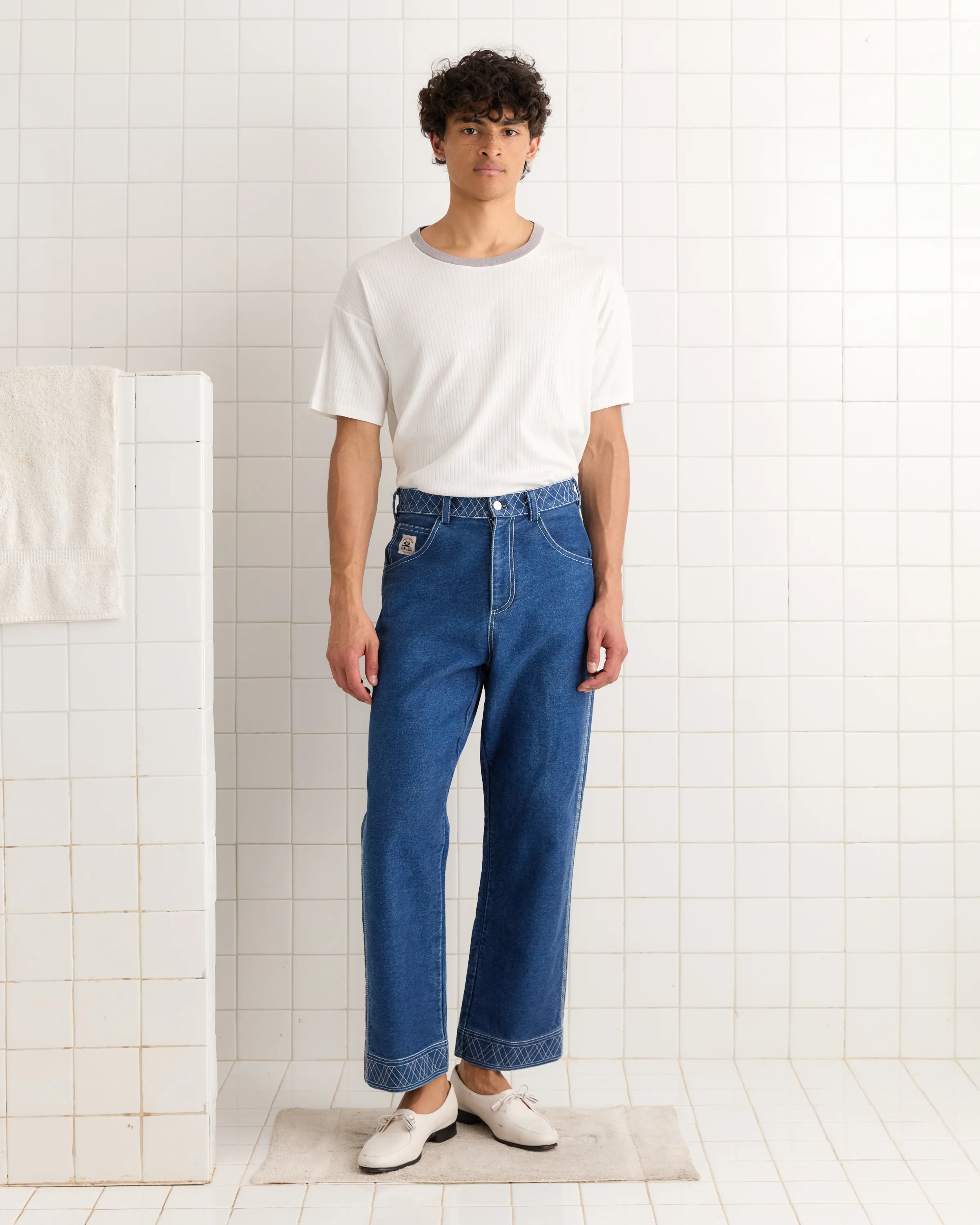 Rib Boxy Tee