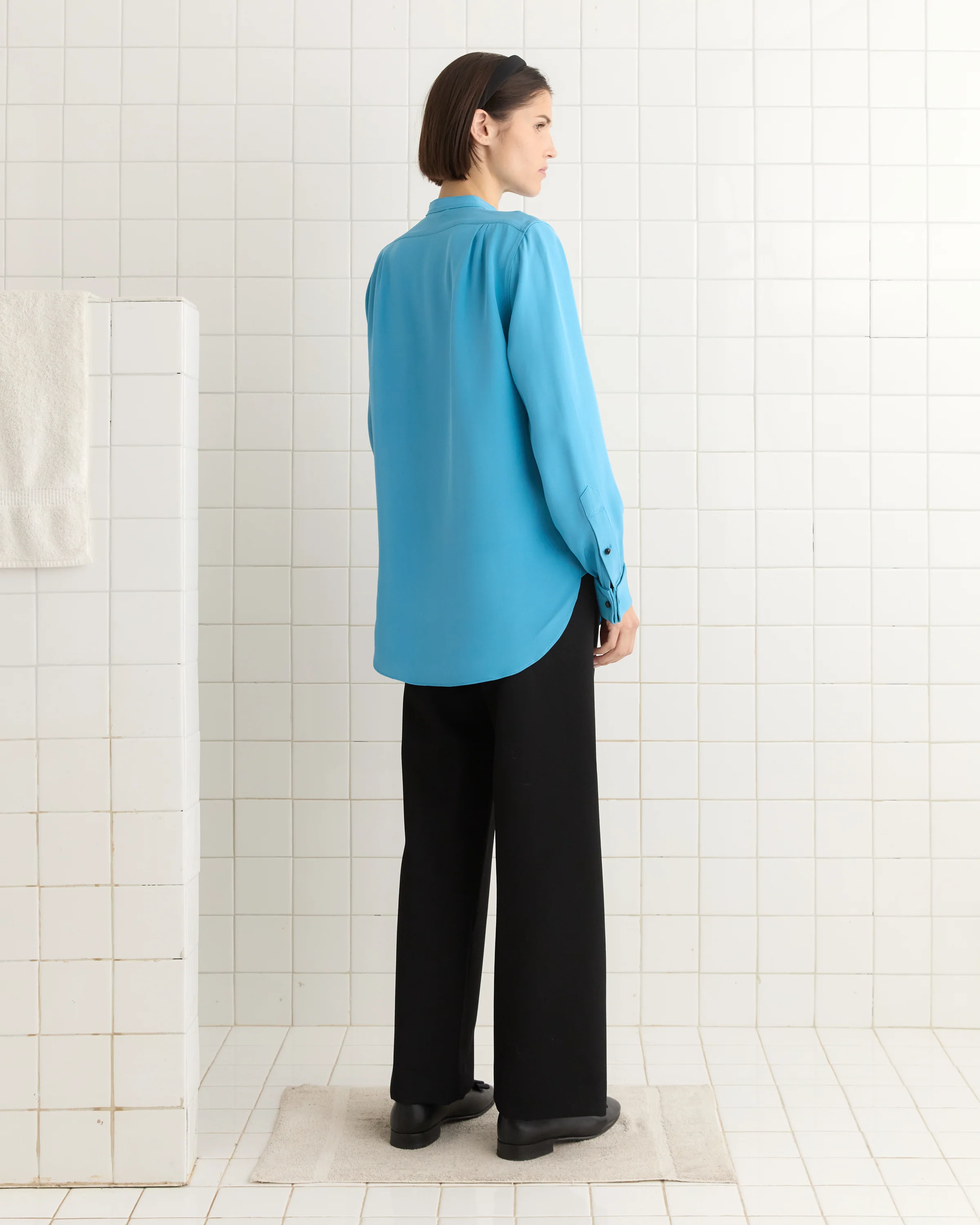 Ribbon Garland Silas Shirt - Blue - Image 3