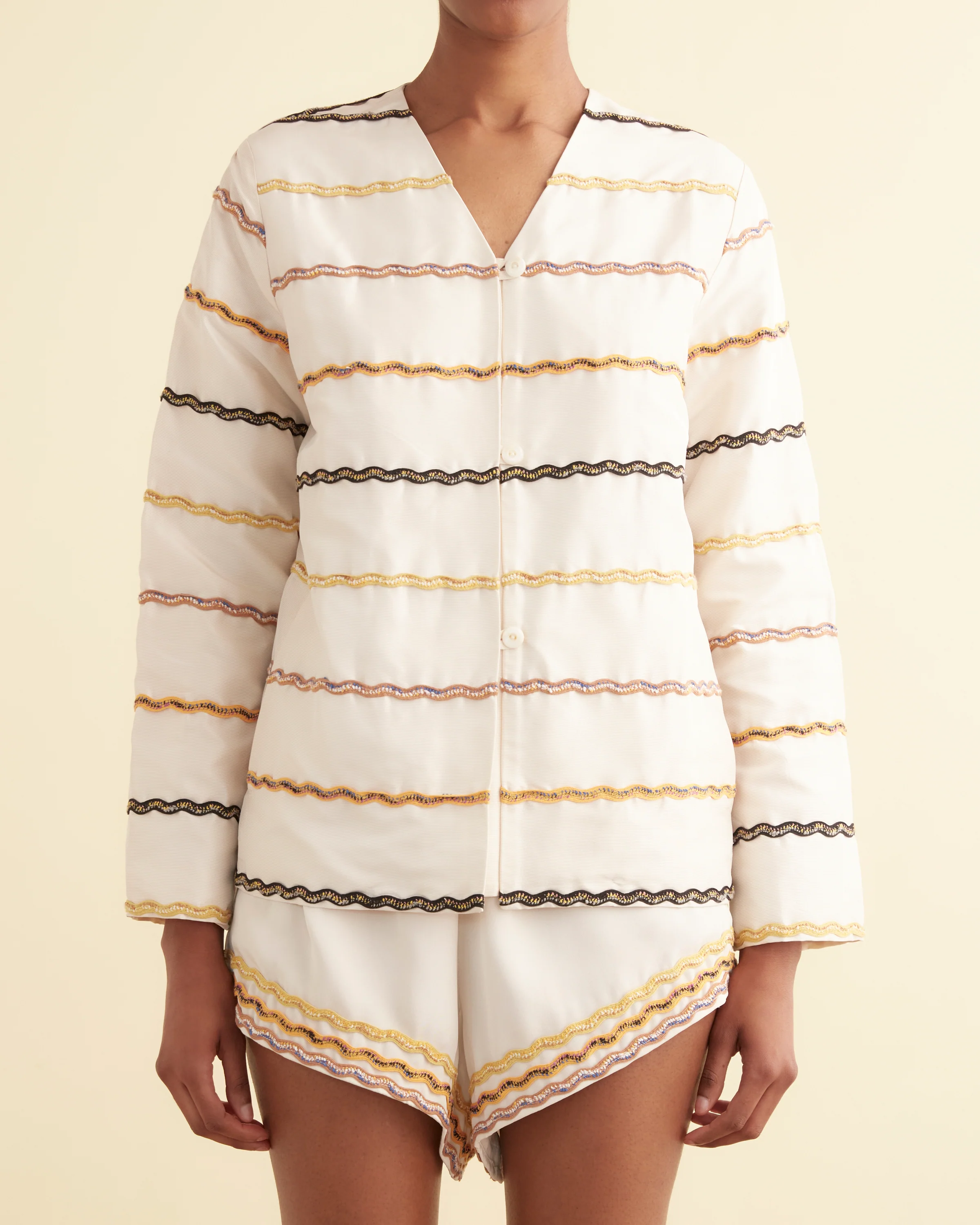 Rickrack Stripe Bombora Jacket - Image 3