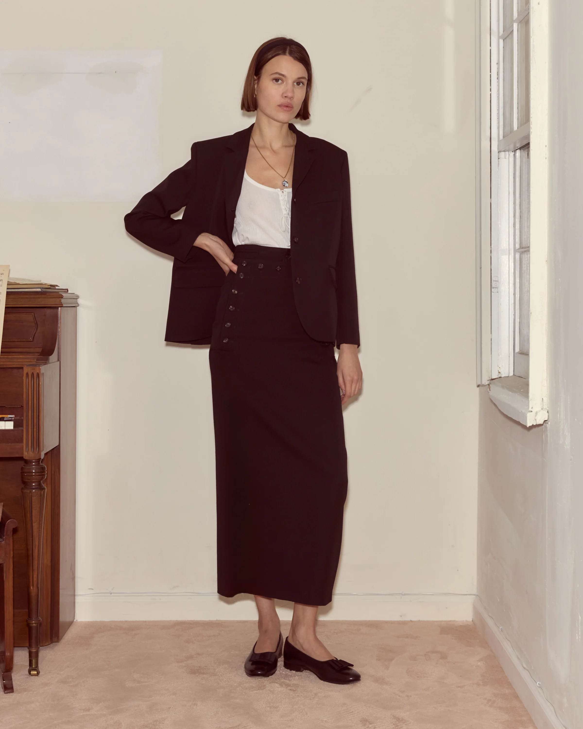 Riding Twill Sailor Skirt