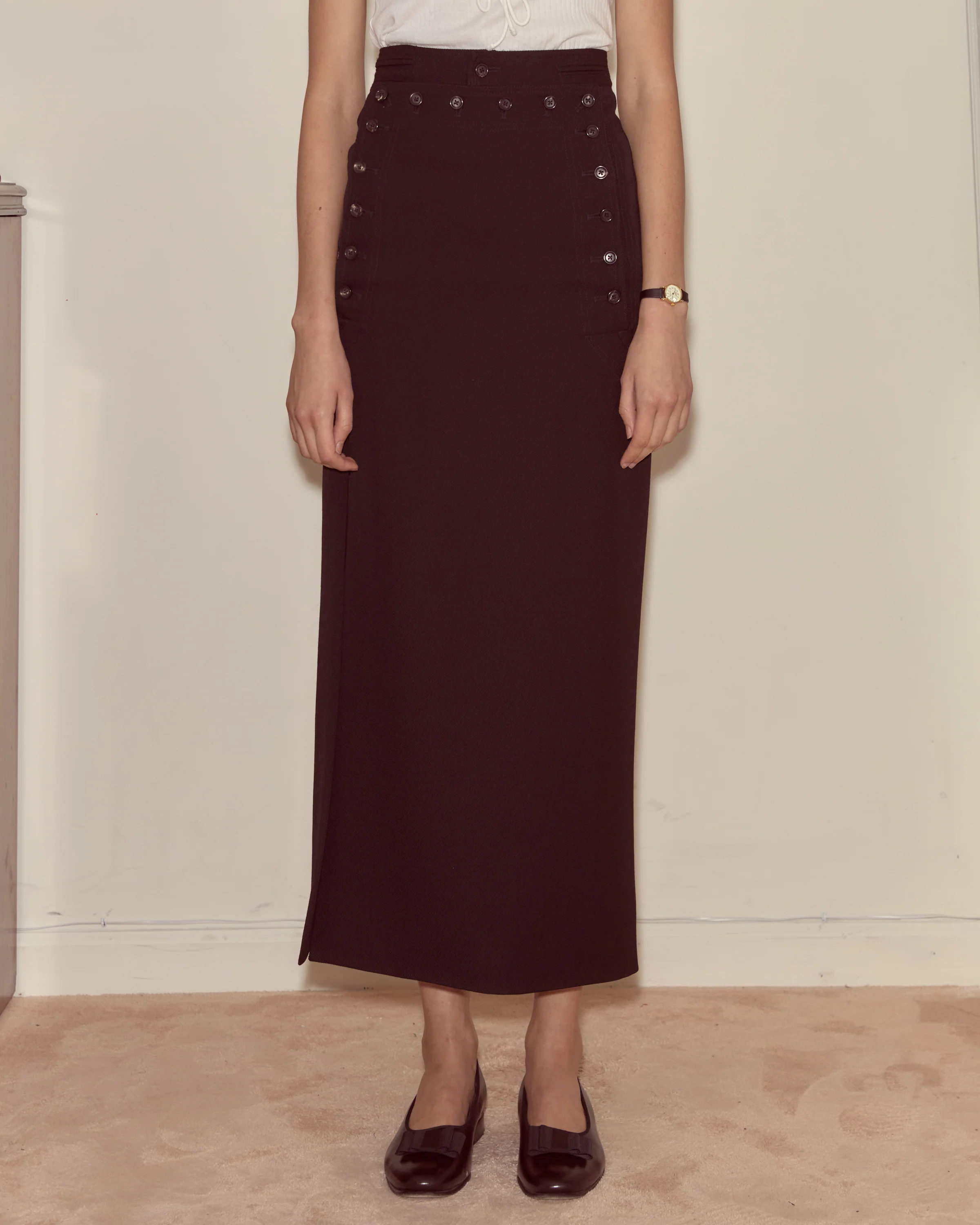 Riding Twill Sailor Skirt - Image 2