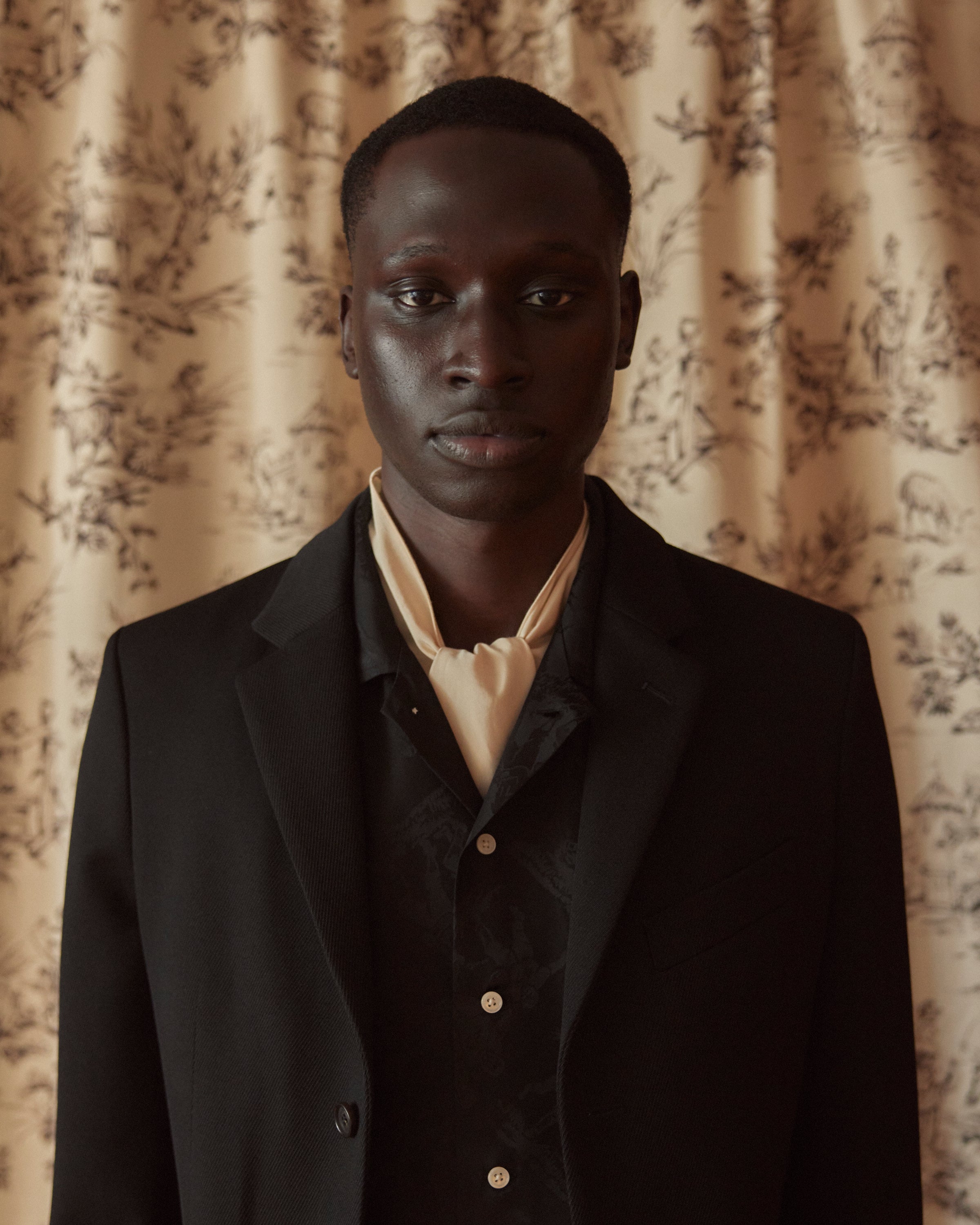 Riding Twill Suit Jacket - Black - Image 4