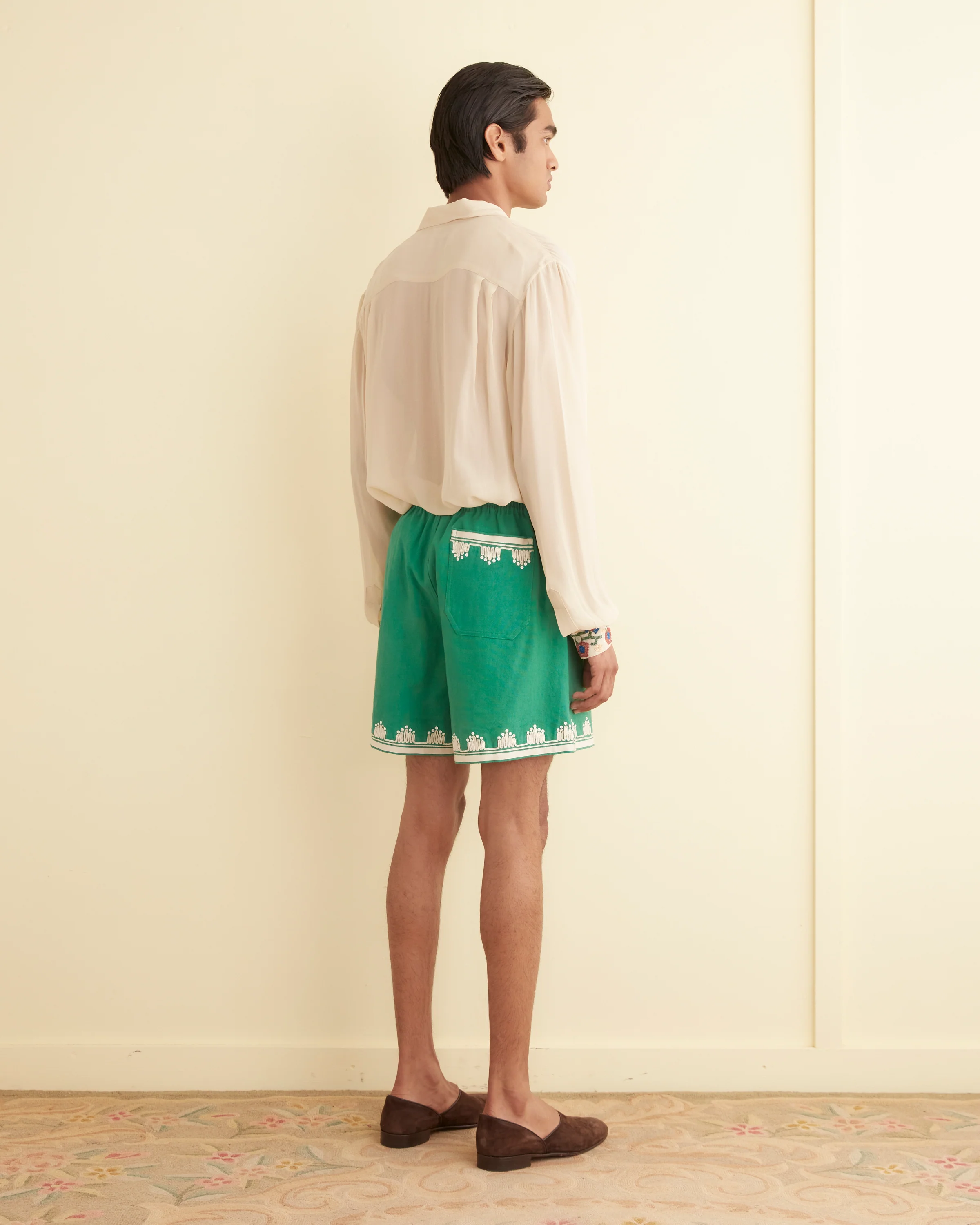Ripple Appliqué Shorts - Image 3