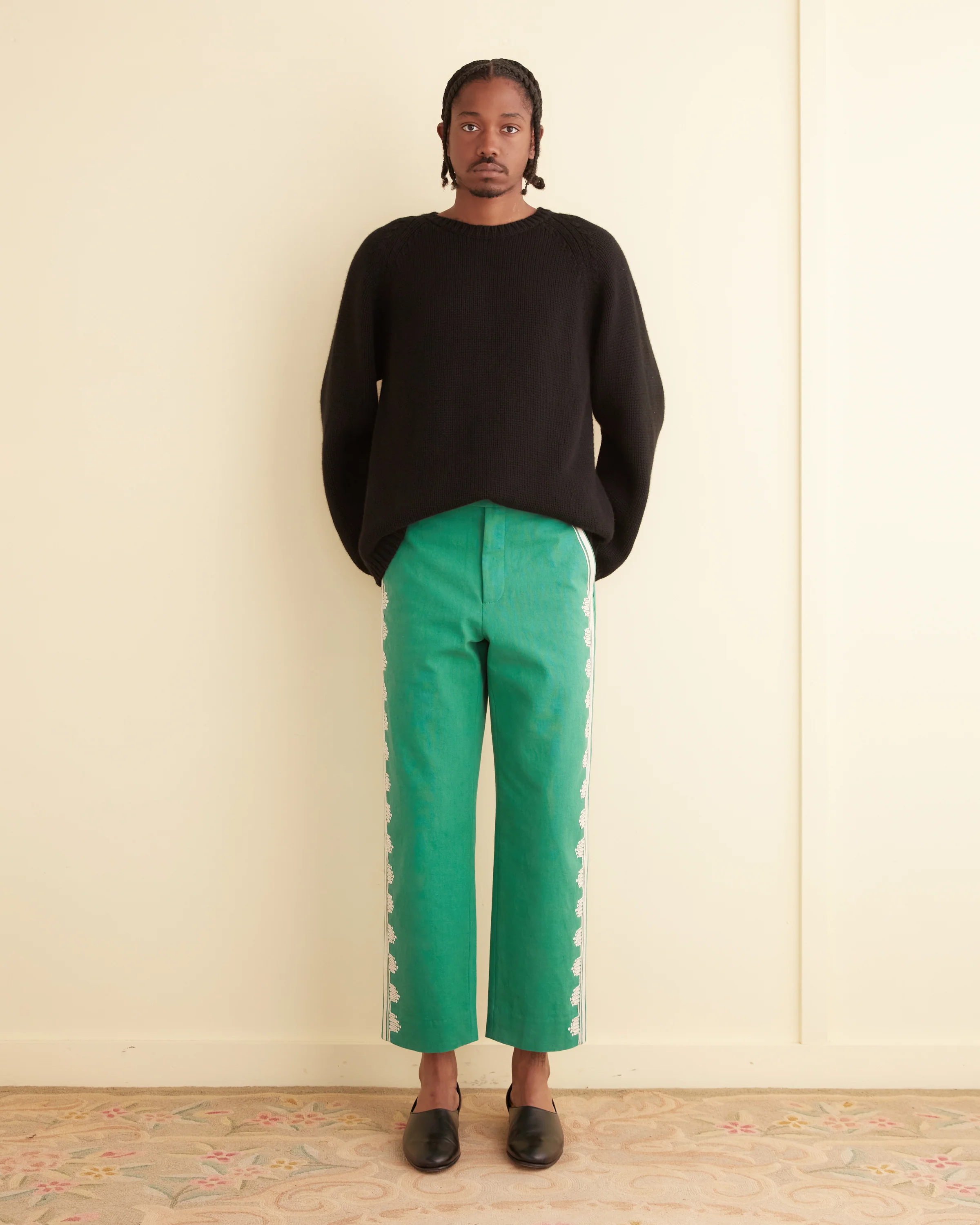 Ripple Appliqué Trousers - Image 2