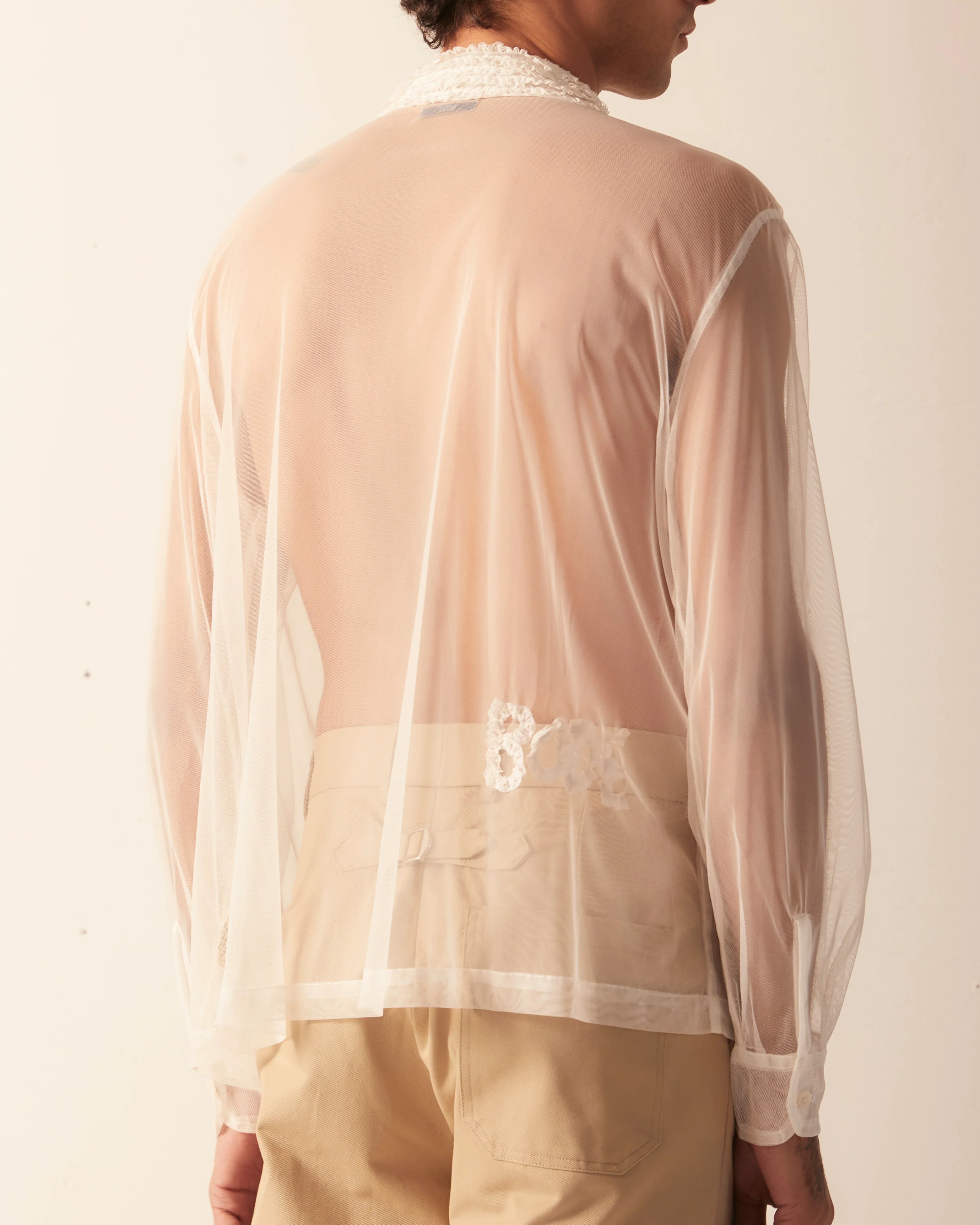 Ruffle Lace Shirt - Image 4
