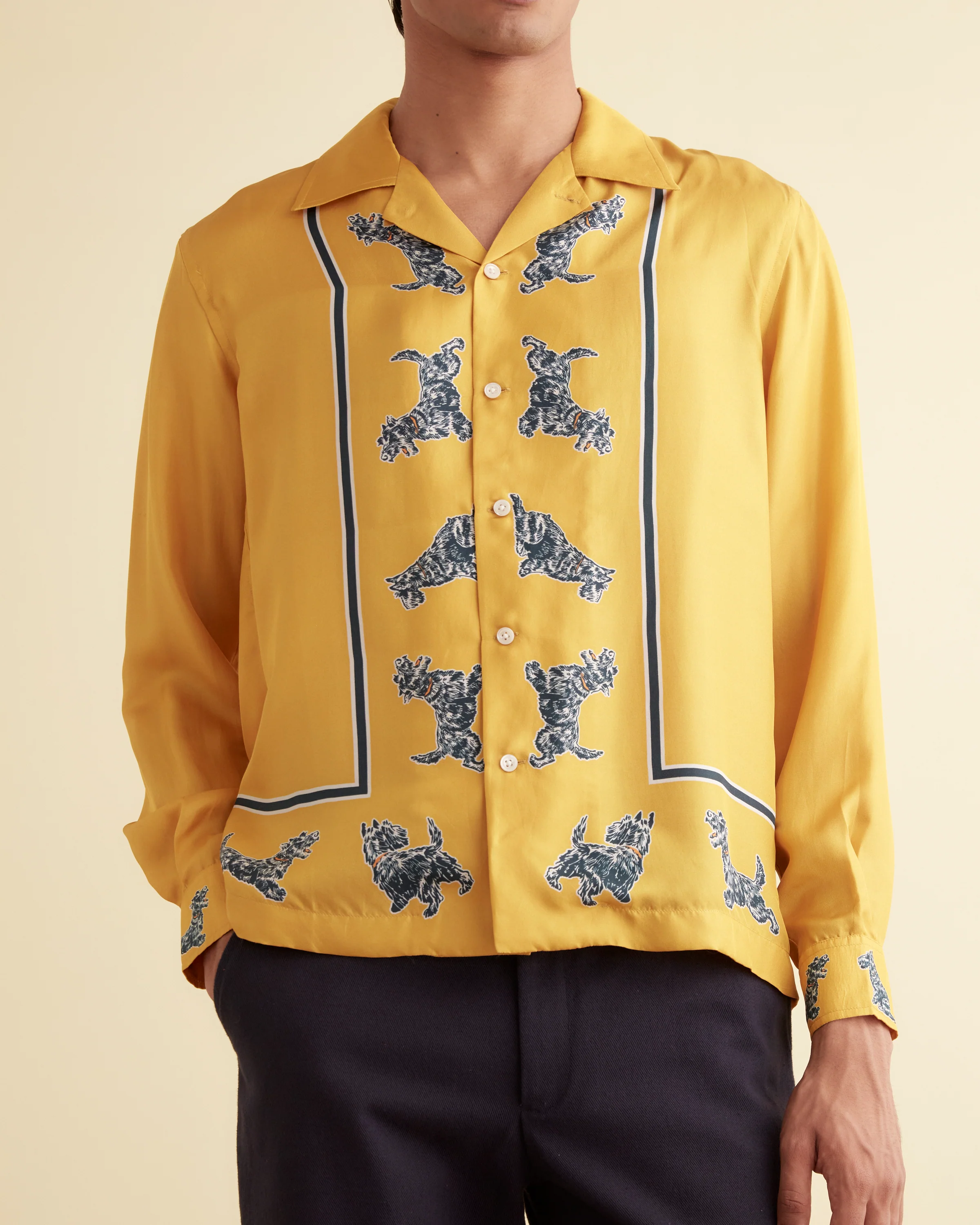 Running Scottie Long Sleeve Shirt - Image 2