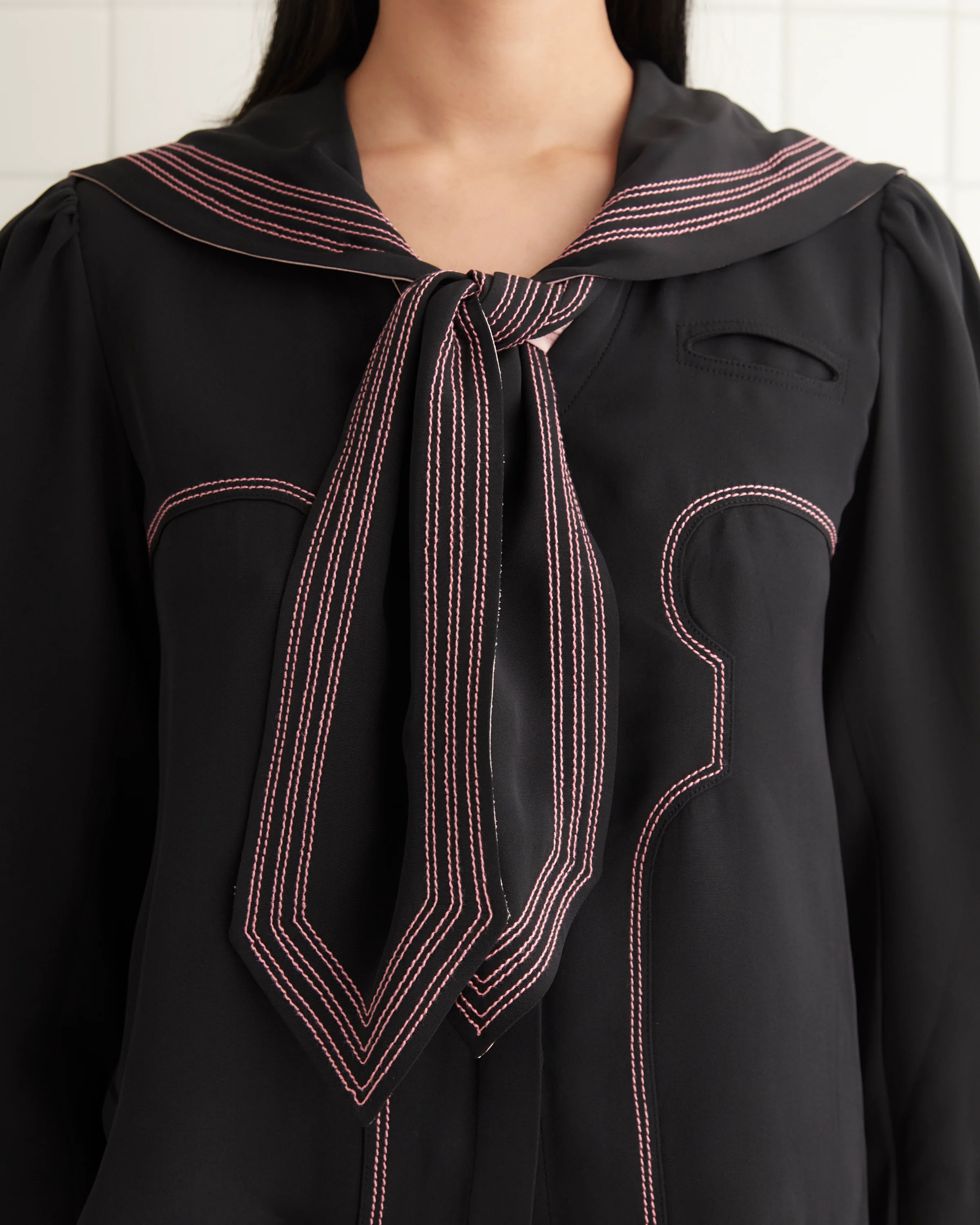 Seafarer Shirt - Black - Image 2