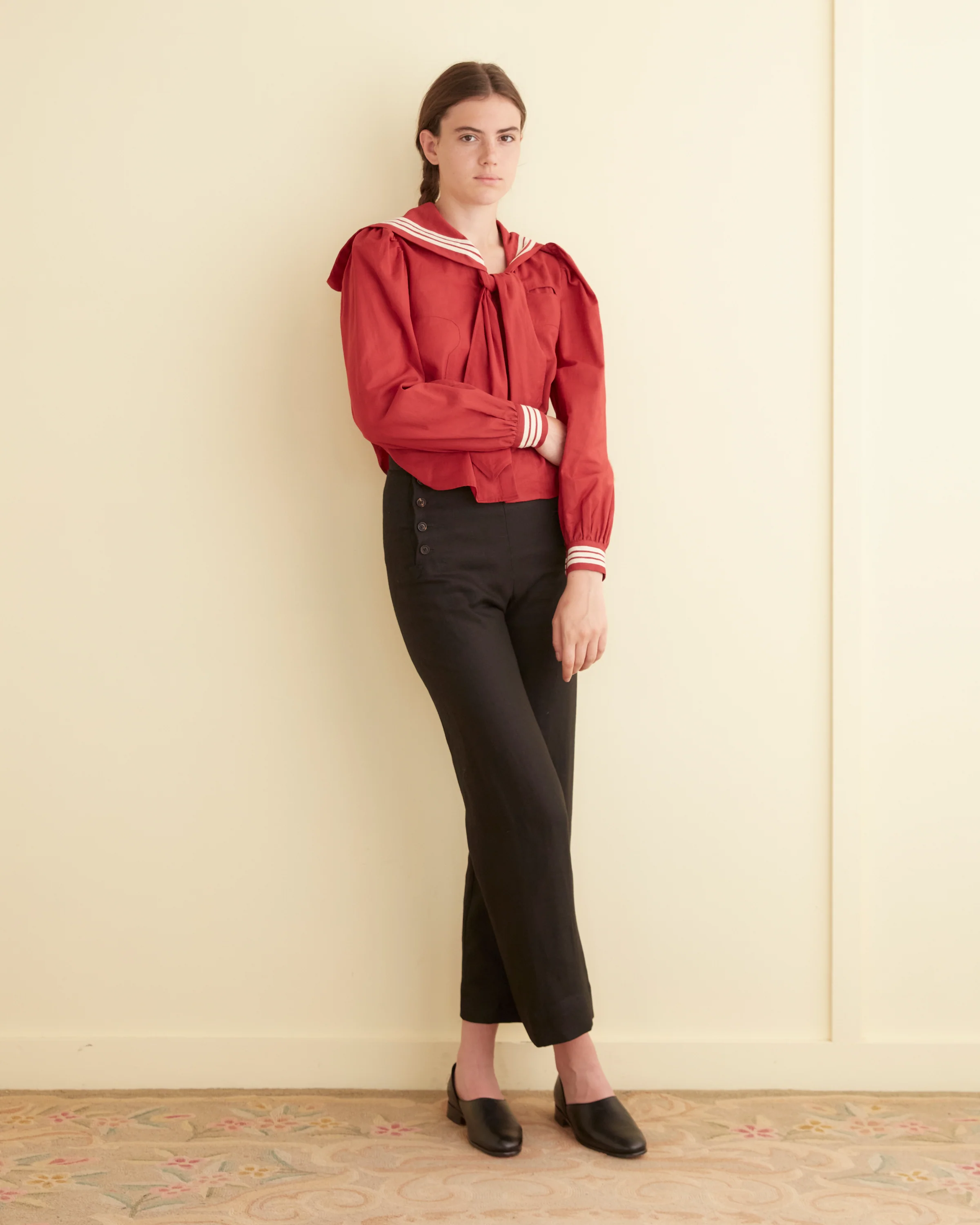 Seafarer Shirt - Red - Image 2